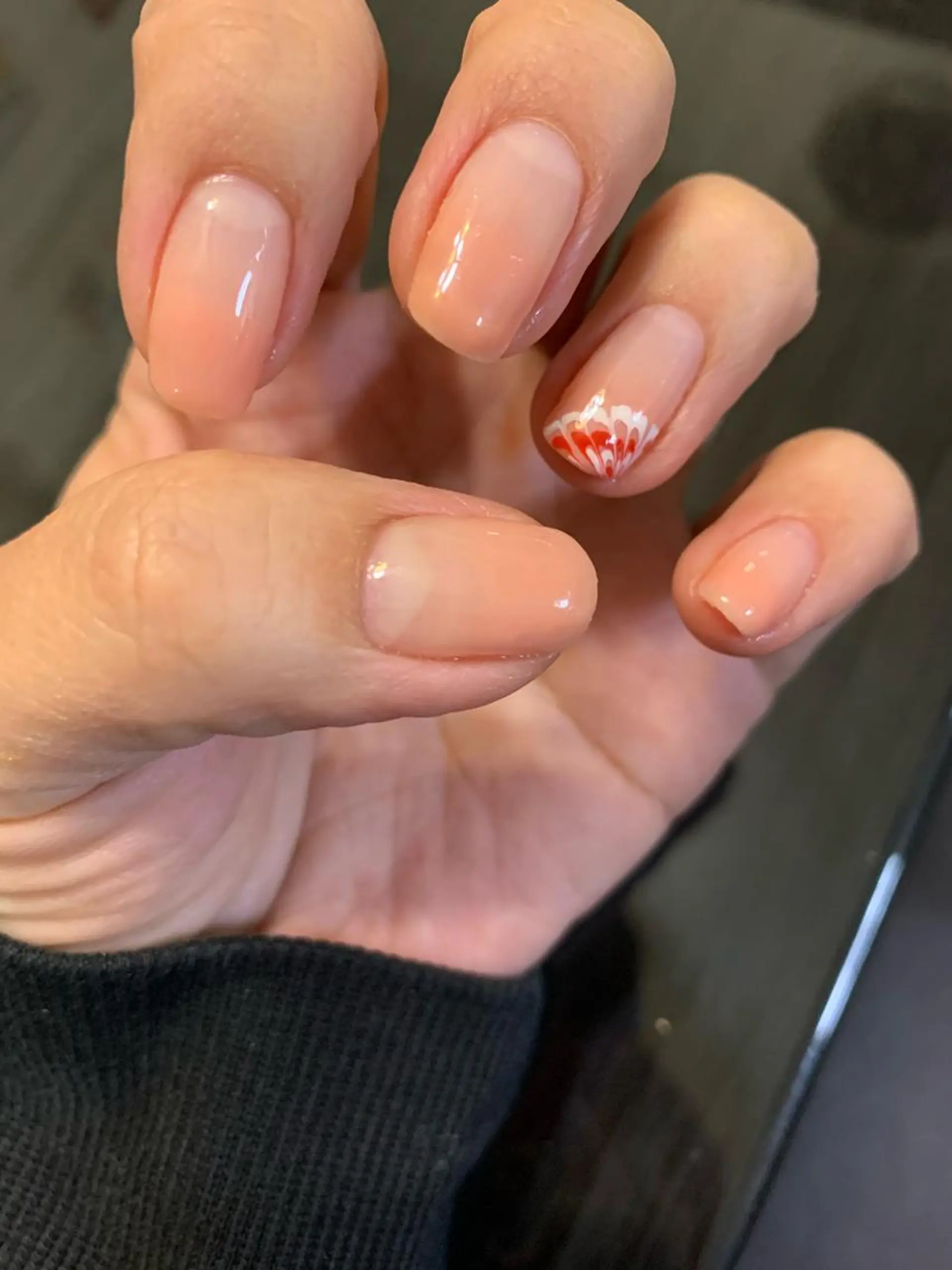 ネイル アートネイル グラデーション ハンドネイル ハンドケア aki_orenge nailのネイルデザイン