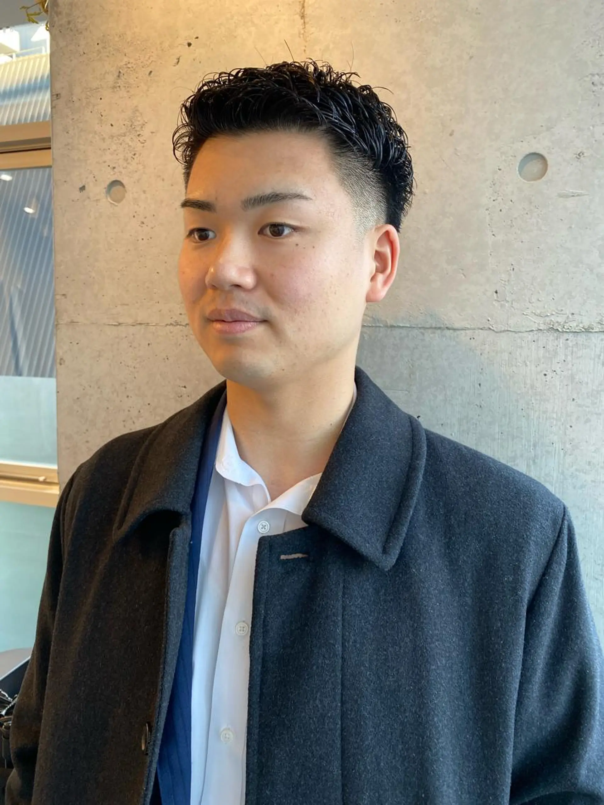 メンズ YinYang所属・川﨑 章弘のヘアスタイル