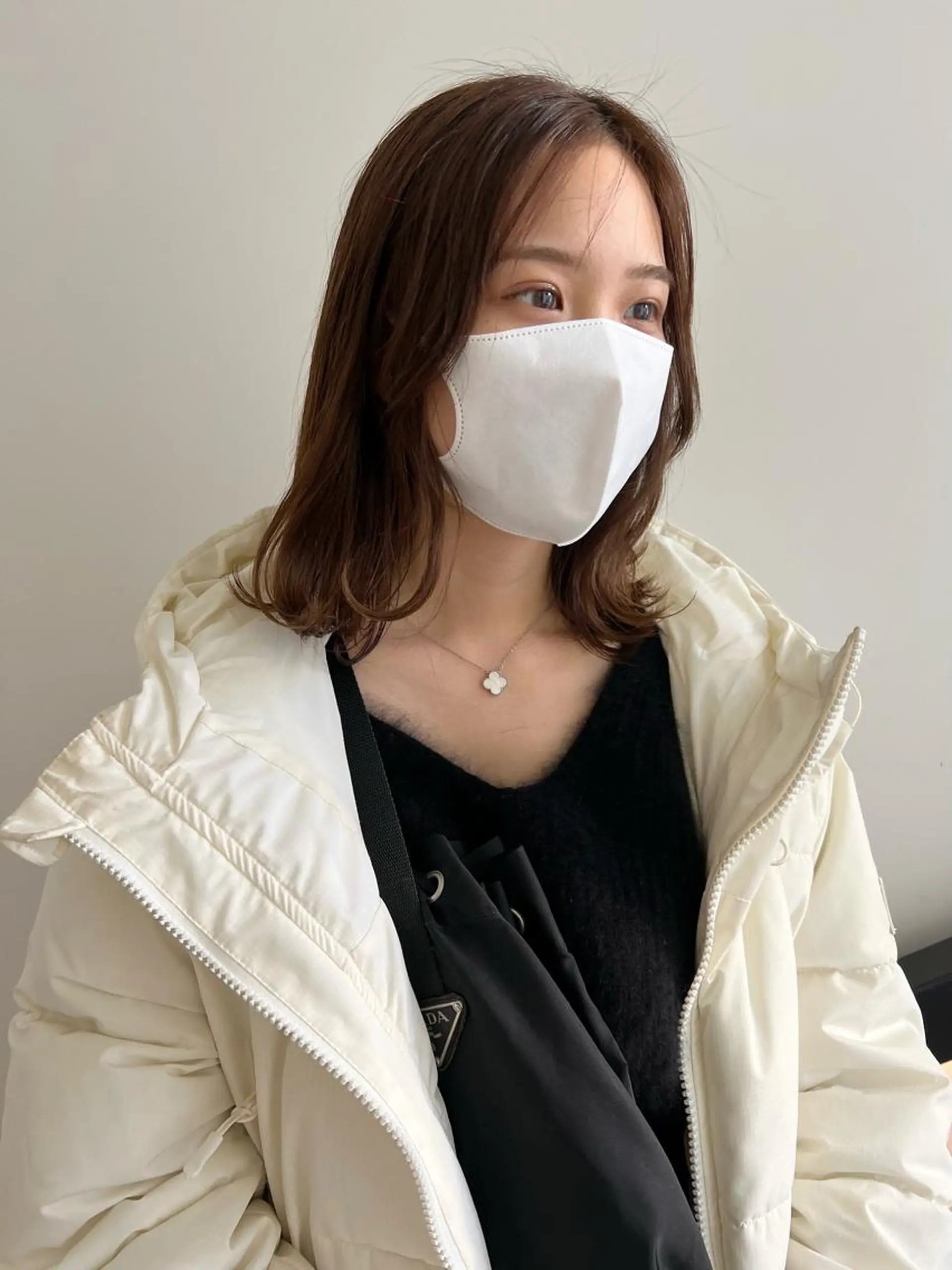 ミディアム カラー 顔周りカット/透明感 カラー✂️MEIのヘアスタイル