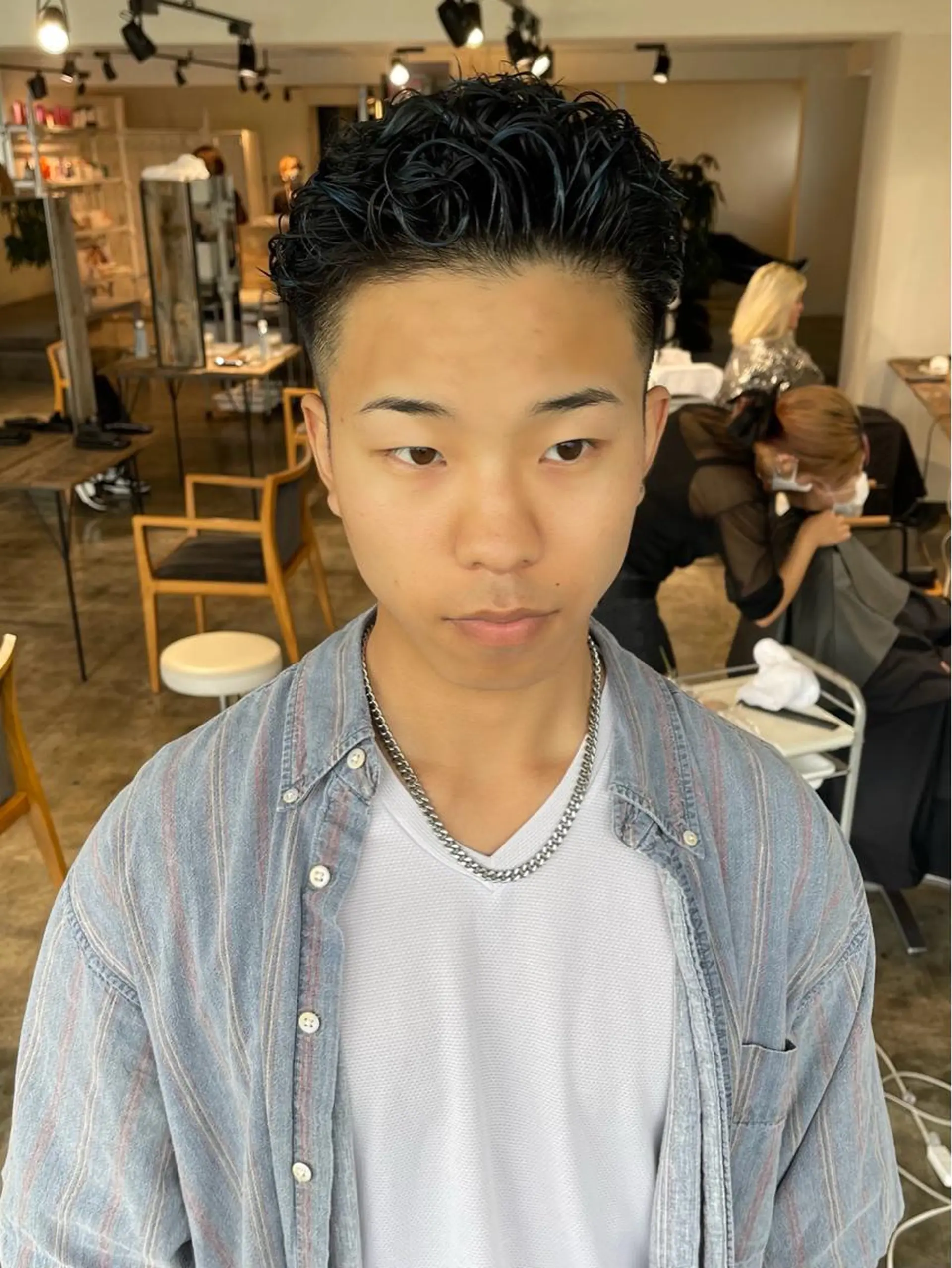 ショート 外国人風カラー ハイライト ショートヘア ウルフカット メンズケアブリーチ 特化🔥村田のヘアスタイル