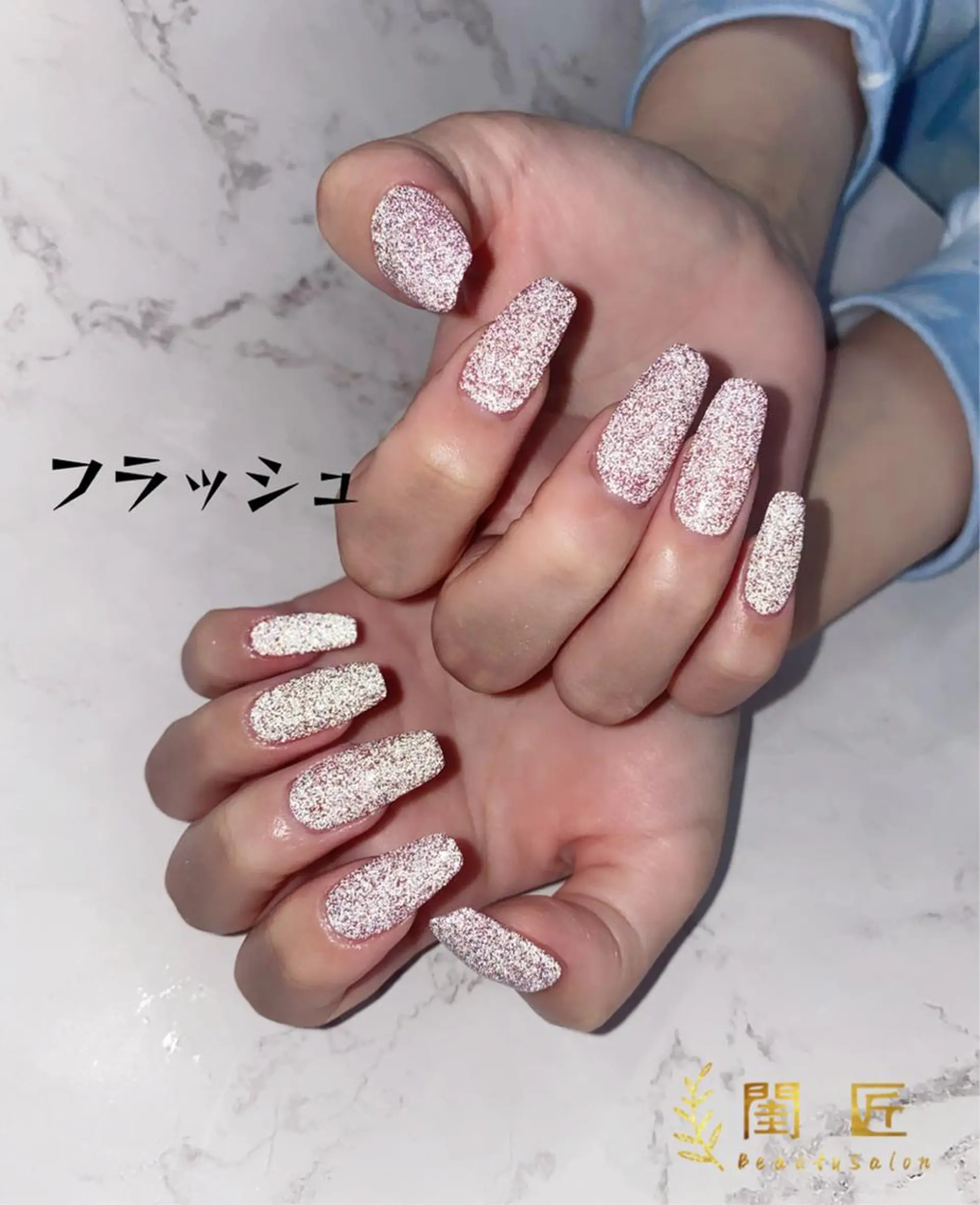 ネイル フラッシュネイル ハンドネイル 閨匠 上野店のネイルデザイン