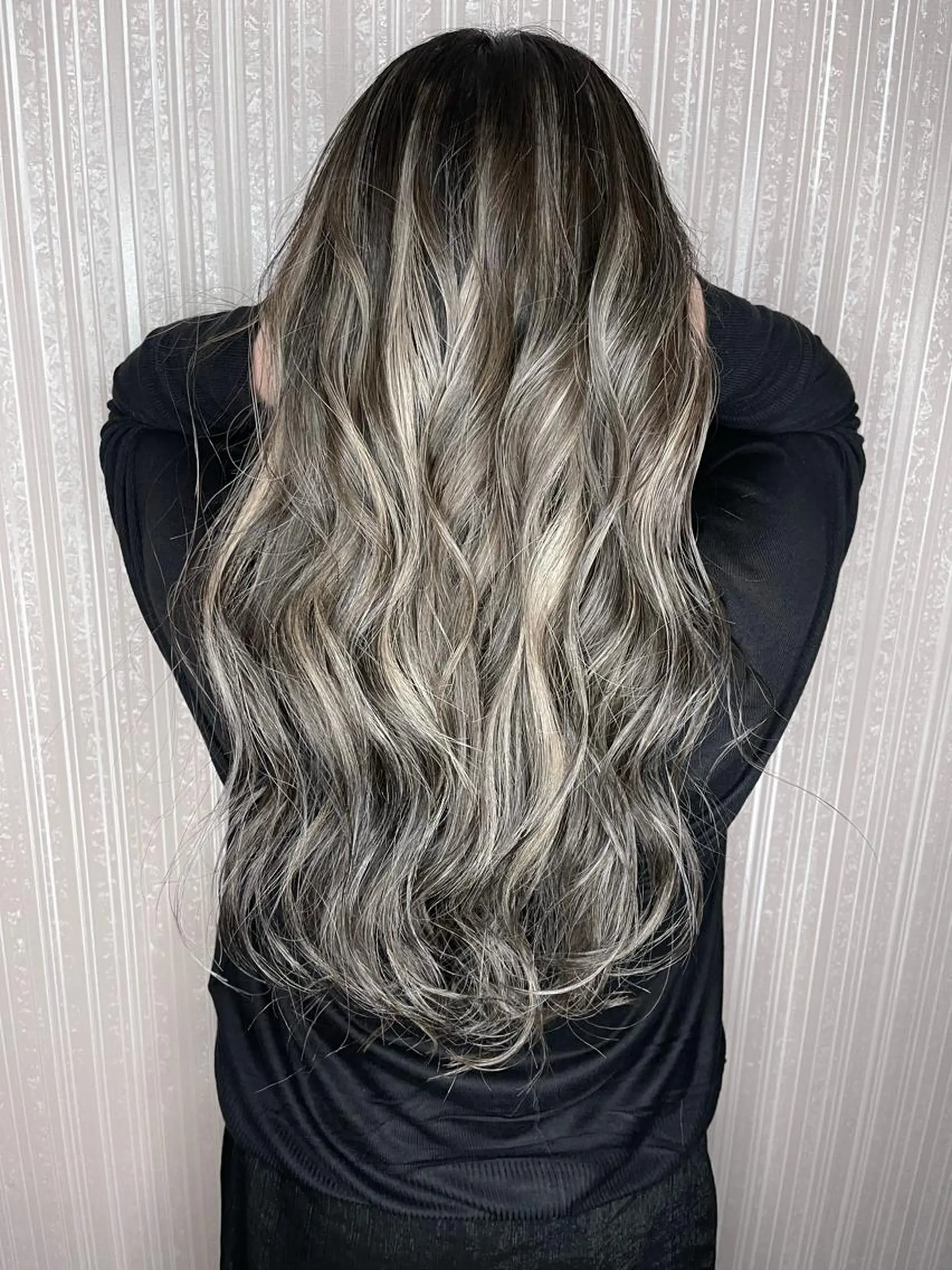 ロング ハイライト EARTH中野山店所属・池田 雅宏のヘアスタイル