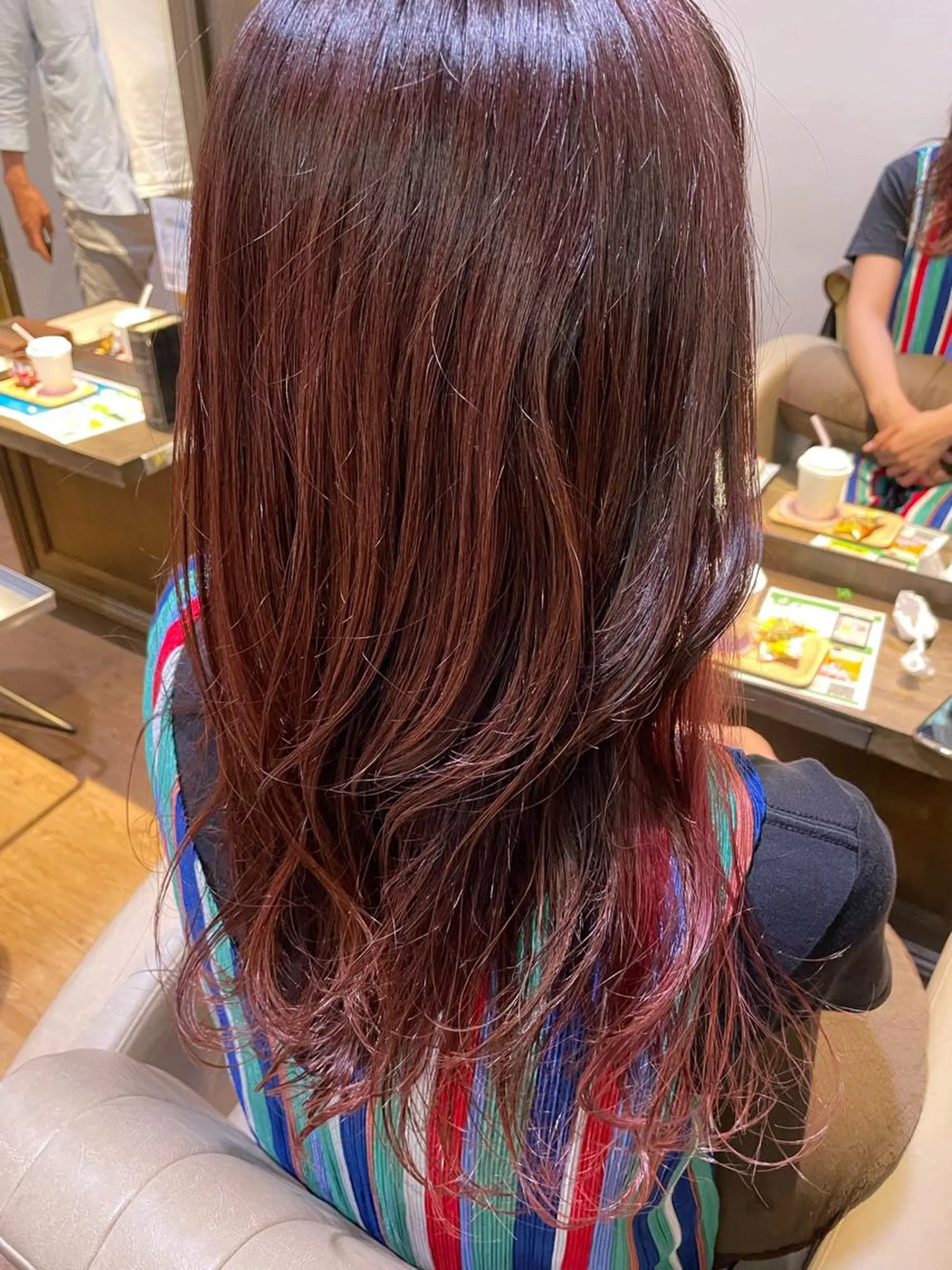 ロング カラー モードケイズ塚口 河野髪質改善ioLuのヘアスタイル