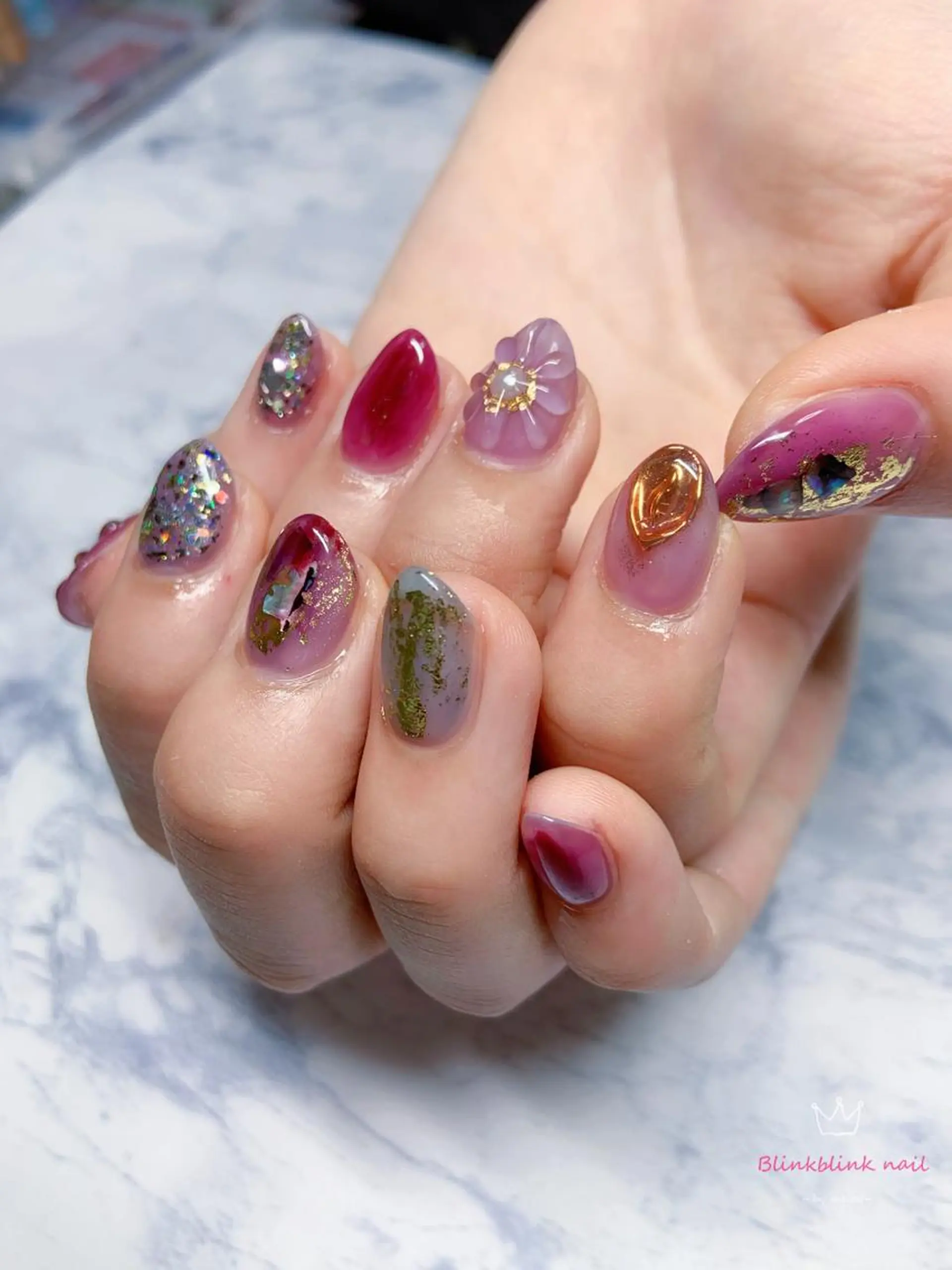 ミディアム ネイル Style Nailのネイルデザイン