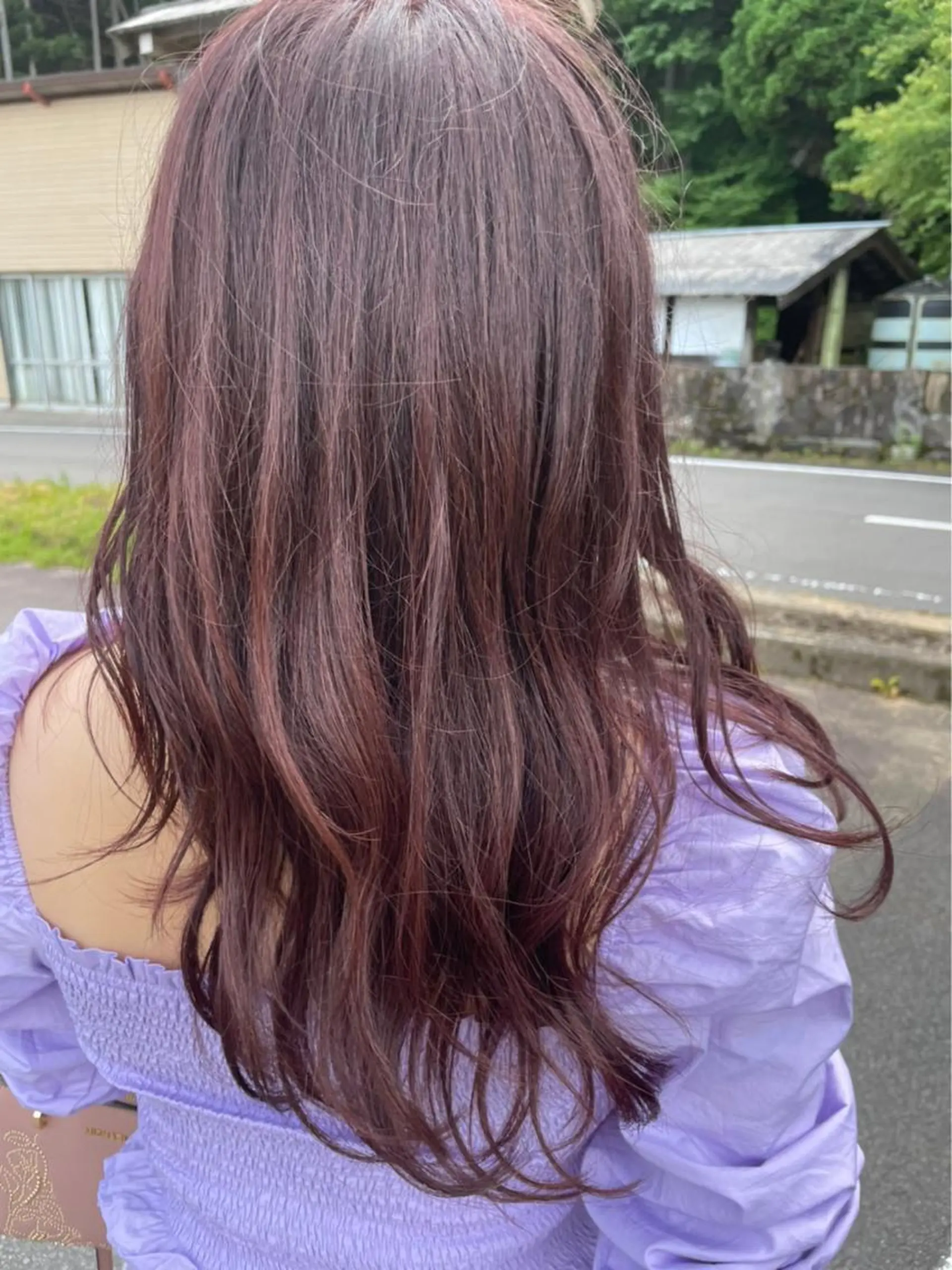 セミロング ！ カラーモデル募集中のヘアスタイル