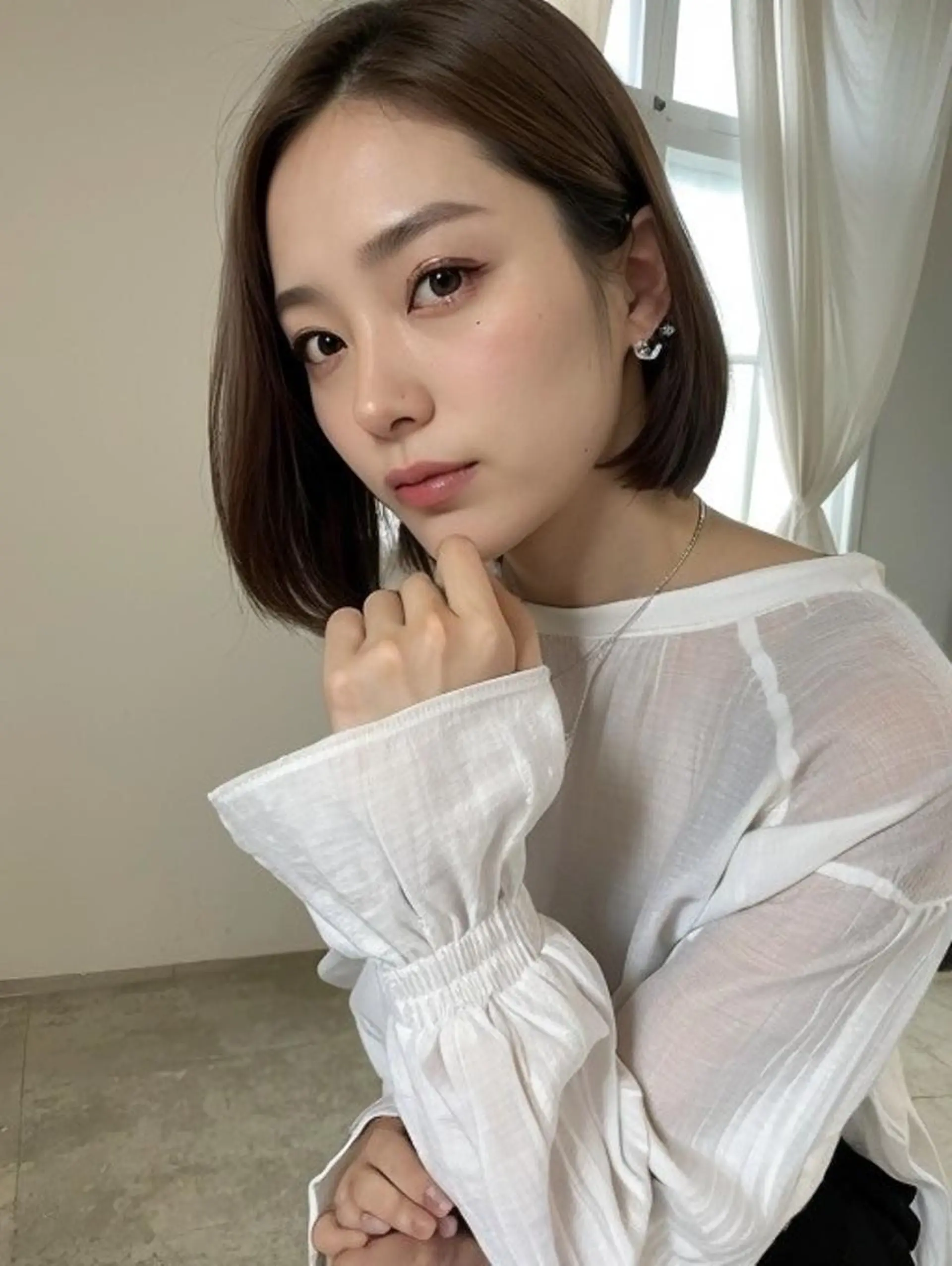 ショート ヘアアレンジ カラー 透明感爆モテカラー Hitoshiのヘアスタイル