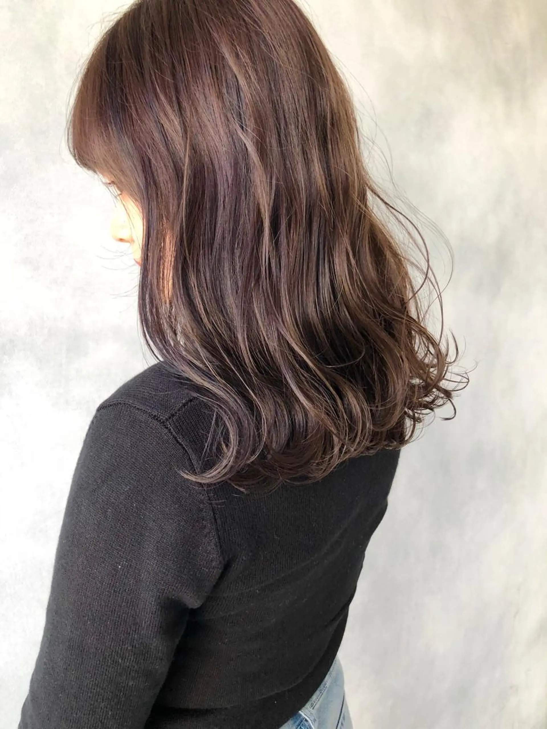 セミロング ヘアカラー トリートメント 小澤大輔 YOLO hairのヘアスタイル