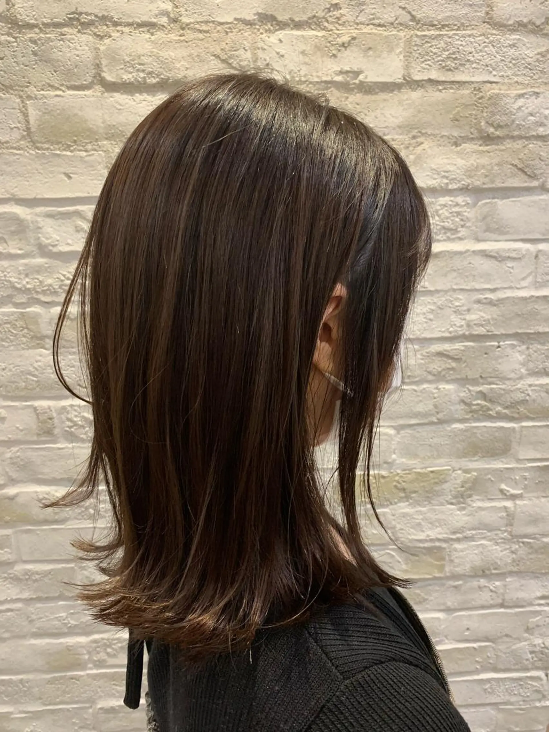 ミディアム 外ハネヘア 大人レイヤー×艶髪 ✨春暁【はるき】のヘアスタイル