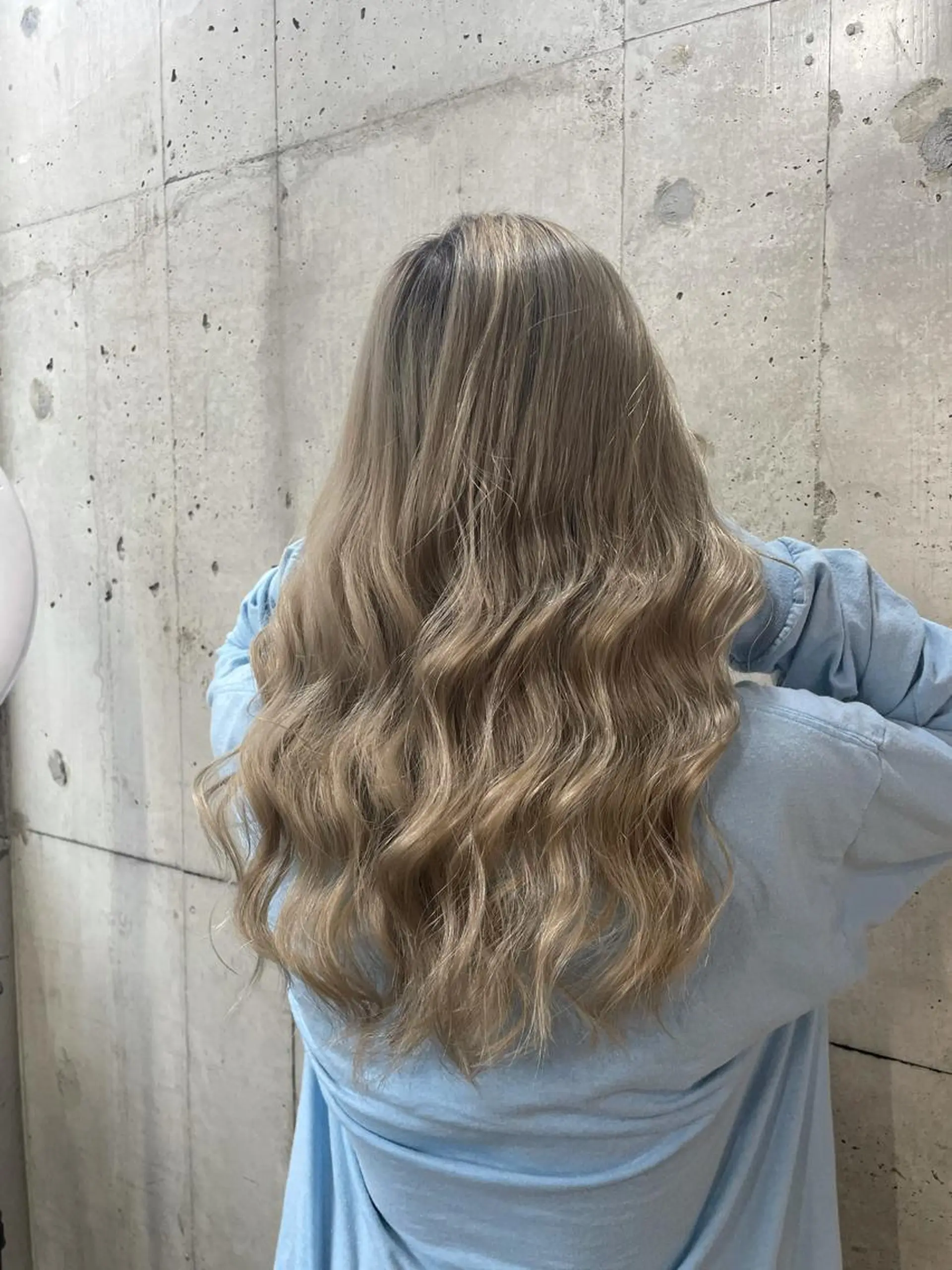 カラー ヘアカラー トリートメント youres hair 髪質改善トリートメント&ヘッドスパ  新宿三丁目店【ユアーズヘア】所属・🦋透明感カラー 👑NODOKA🦋のヘアスタイル