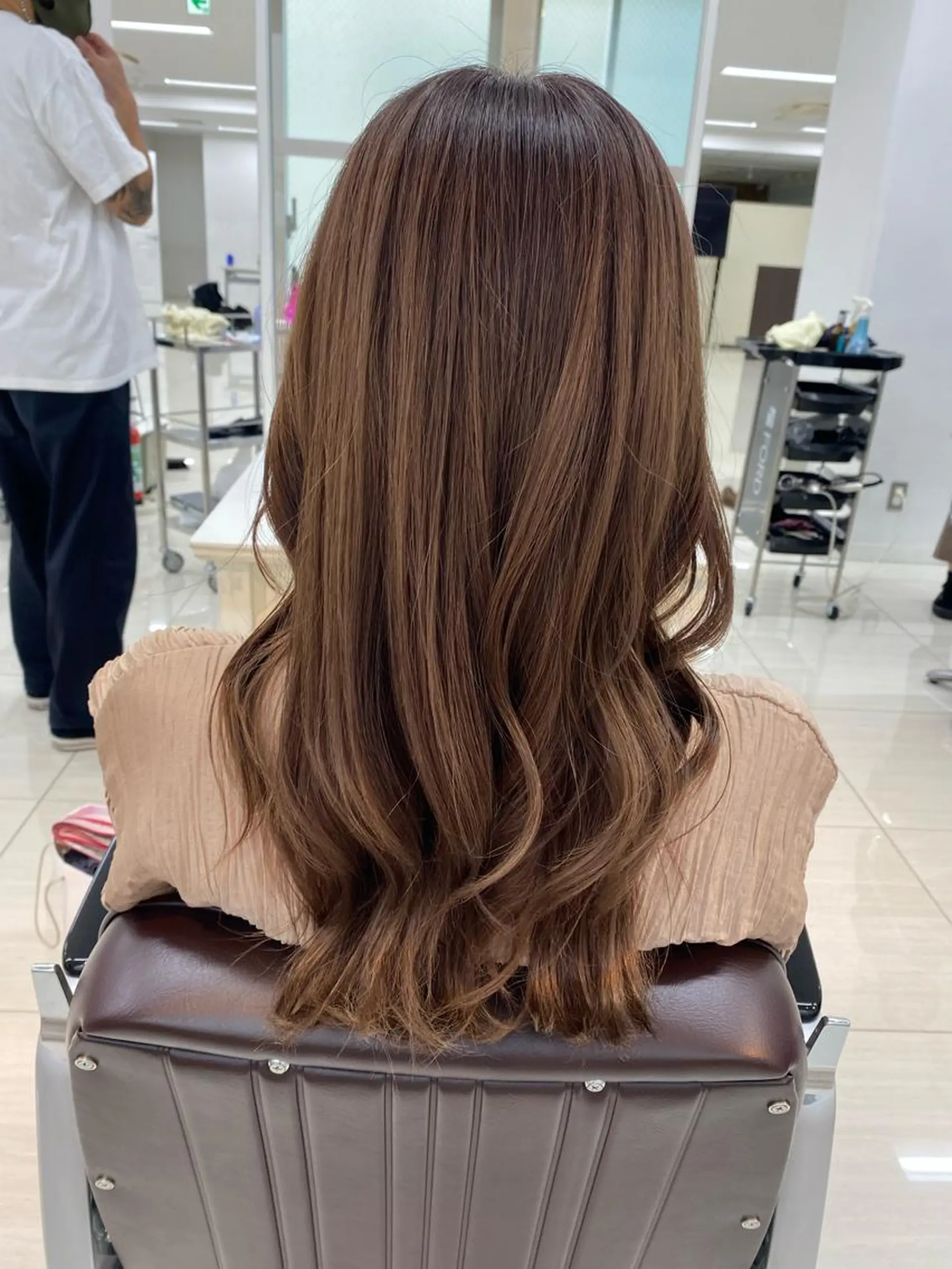 ロング ヨシンモリ 🎀ブリーチなし 透明感🎀yuhiのヘアスタイル