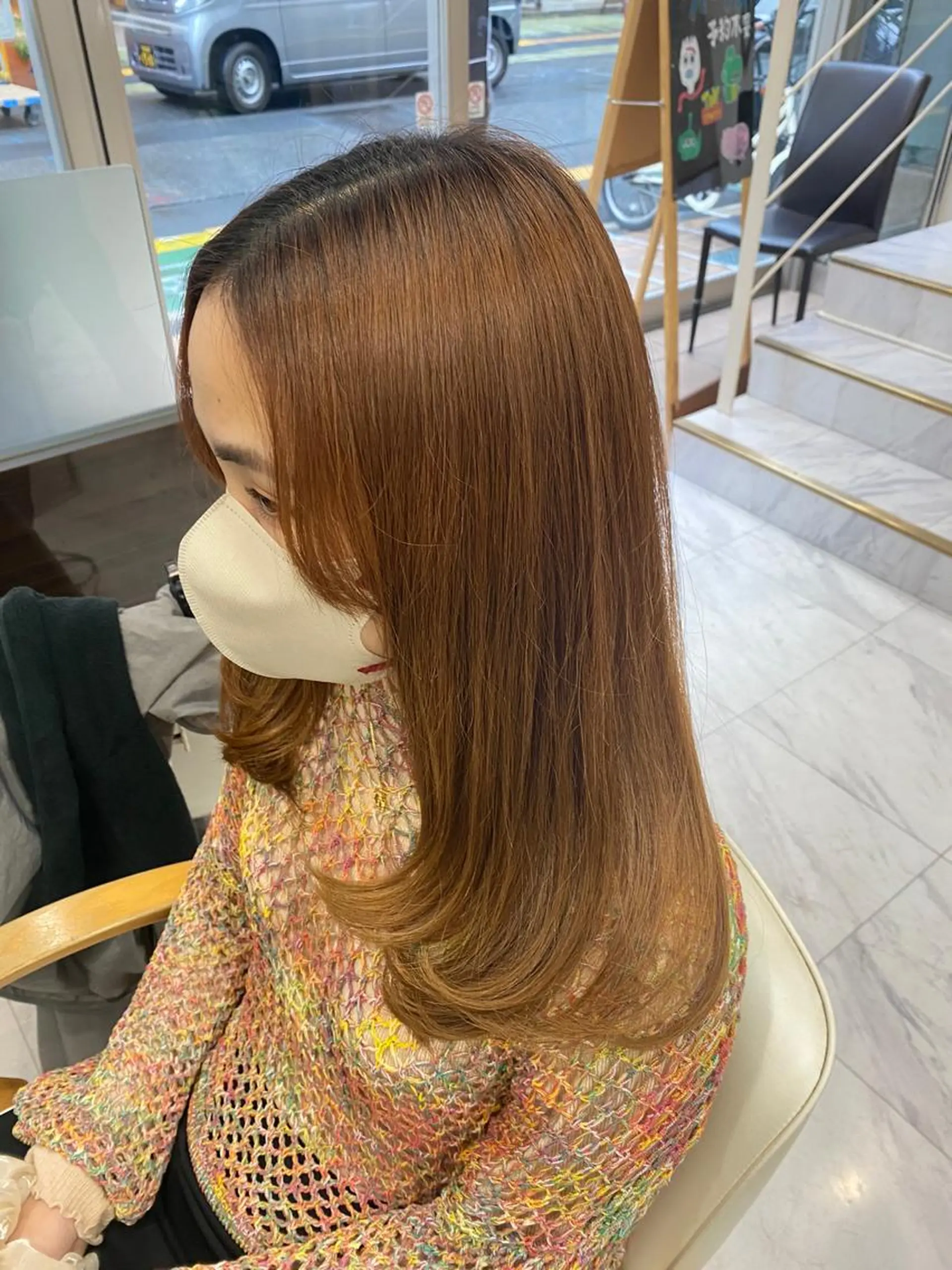 ロング レイヤーカット シャギー 目黒 碧人のヘアスタイル