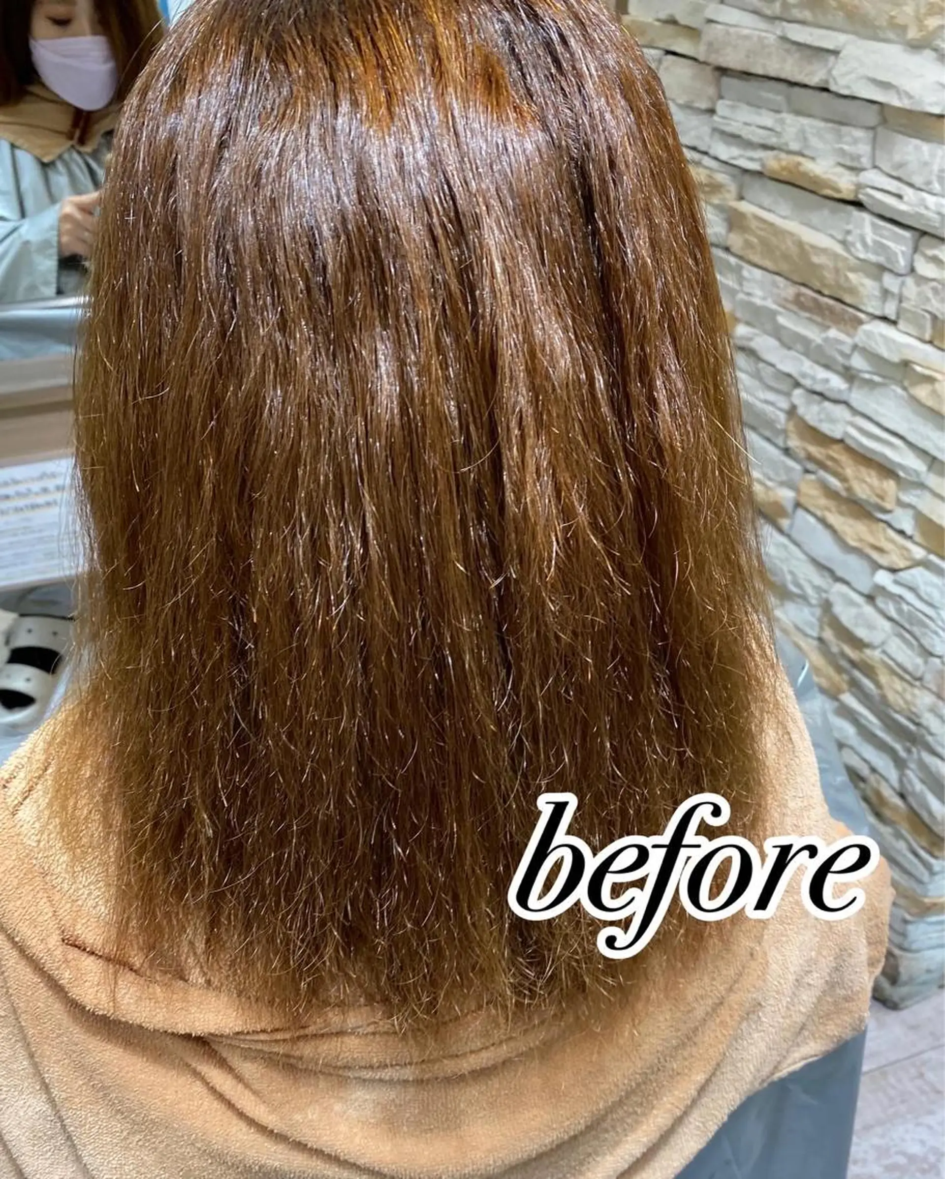 ロング 縮毛矯正 鯉谷　僚 【本物の髪質改善】のヘアスタイル