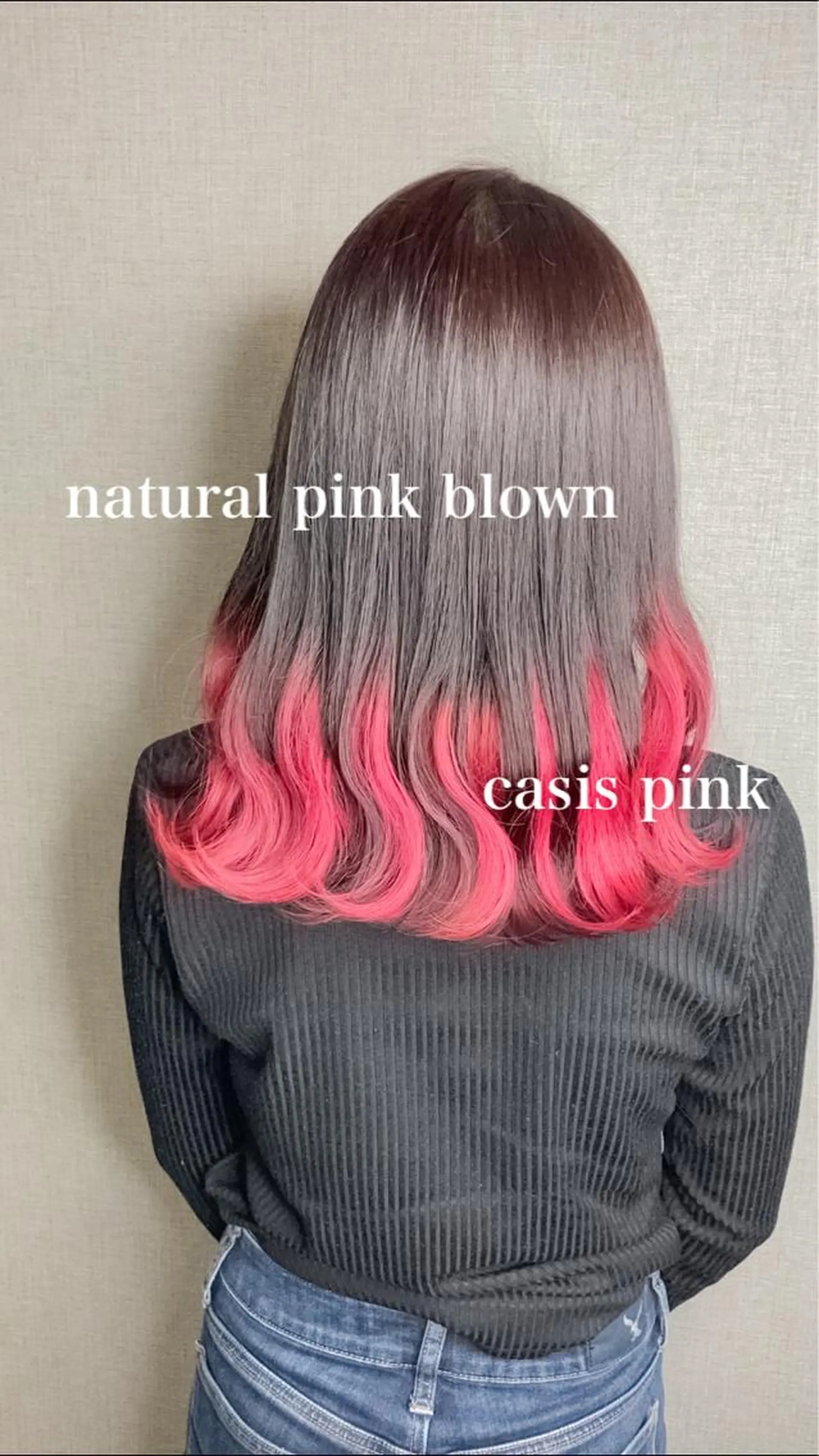 ミディアム カラー Selenehair 三条本店のヘアスタイル