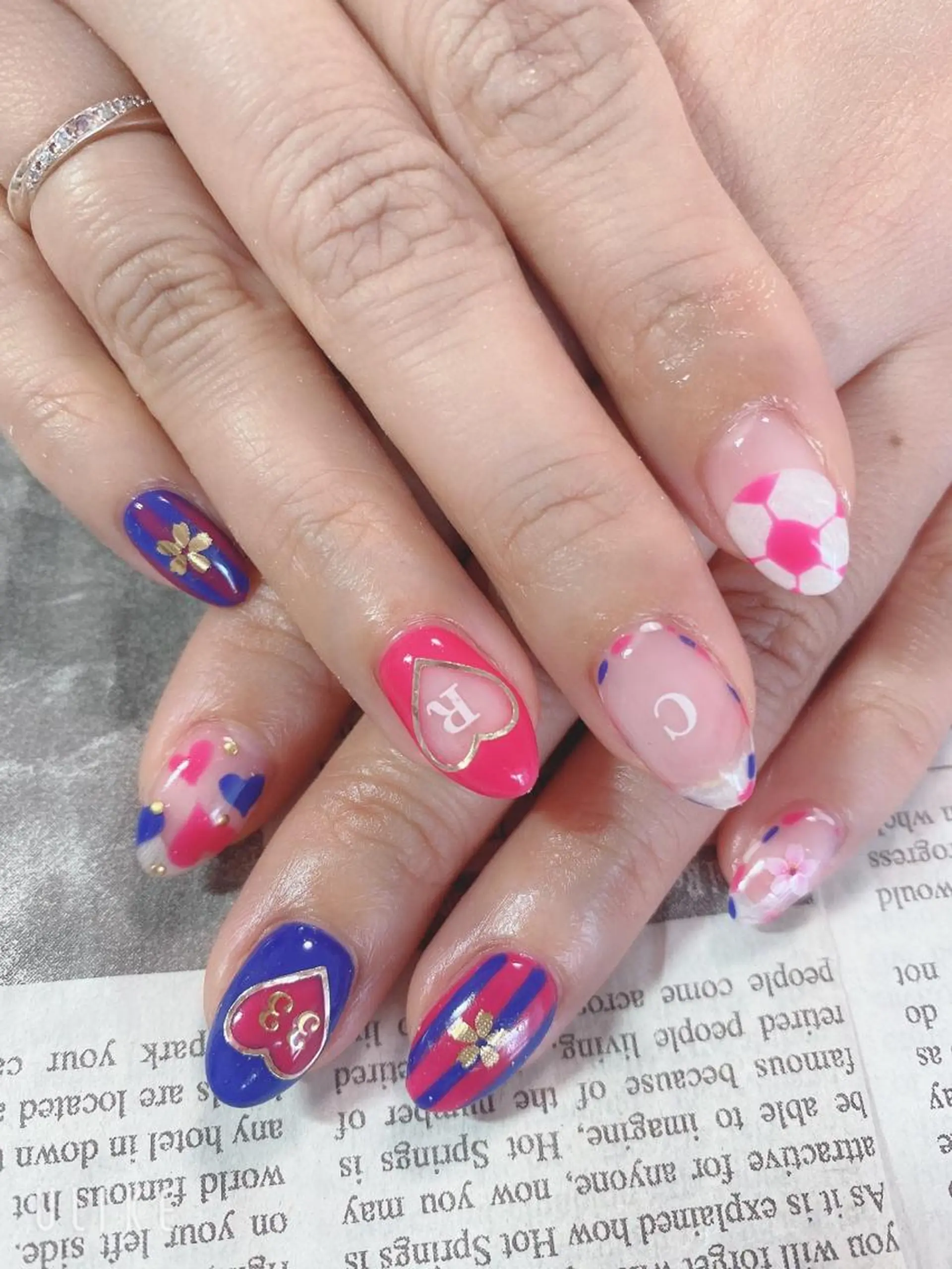 ネイル ハンドネイル ハンドケア 森山 舞のネイルデザイン