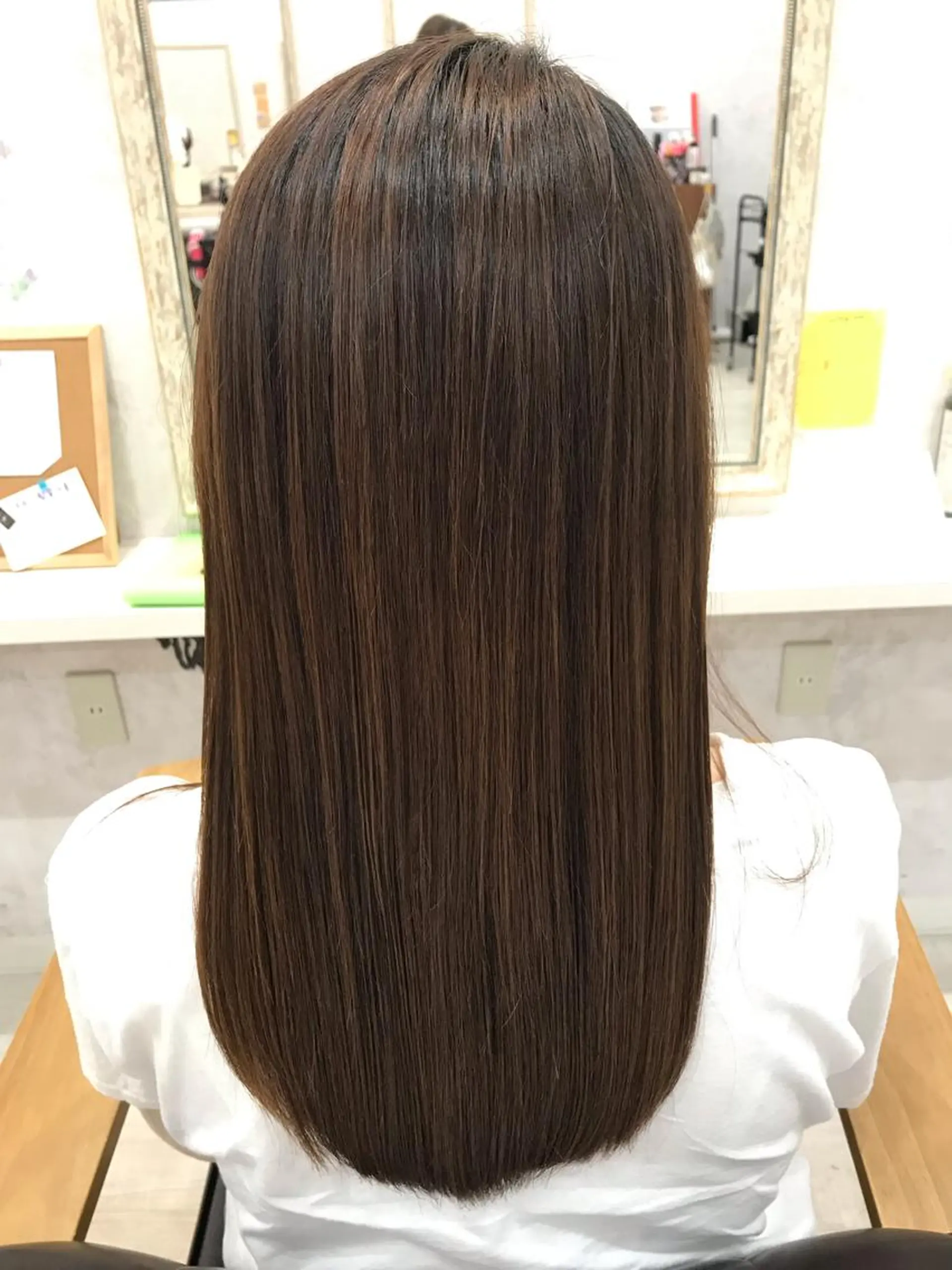 セミロング LaFonte due所属・野澤 朱里のヘアスタイル