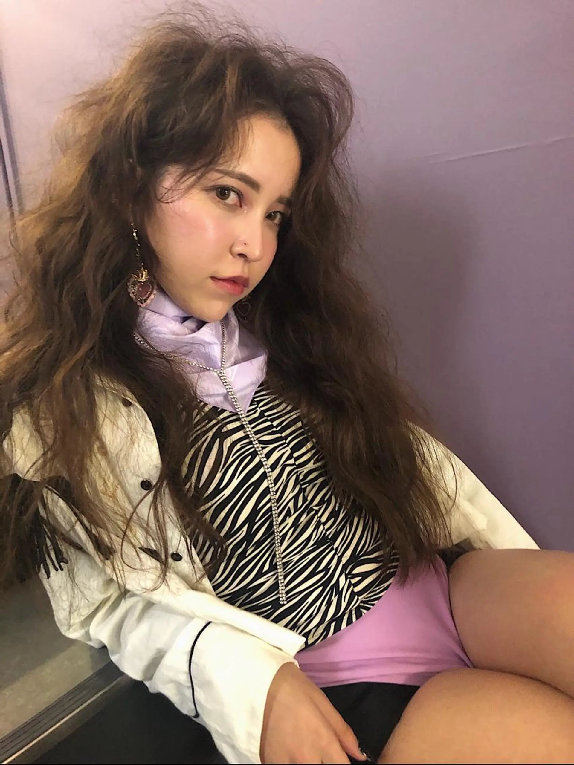 ロング カラー yuuna/ ハッシュカット🎀のヘアスタイル