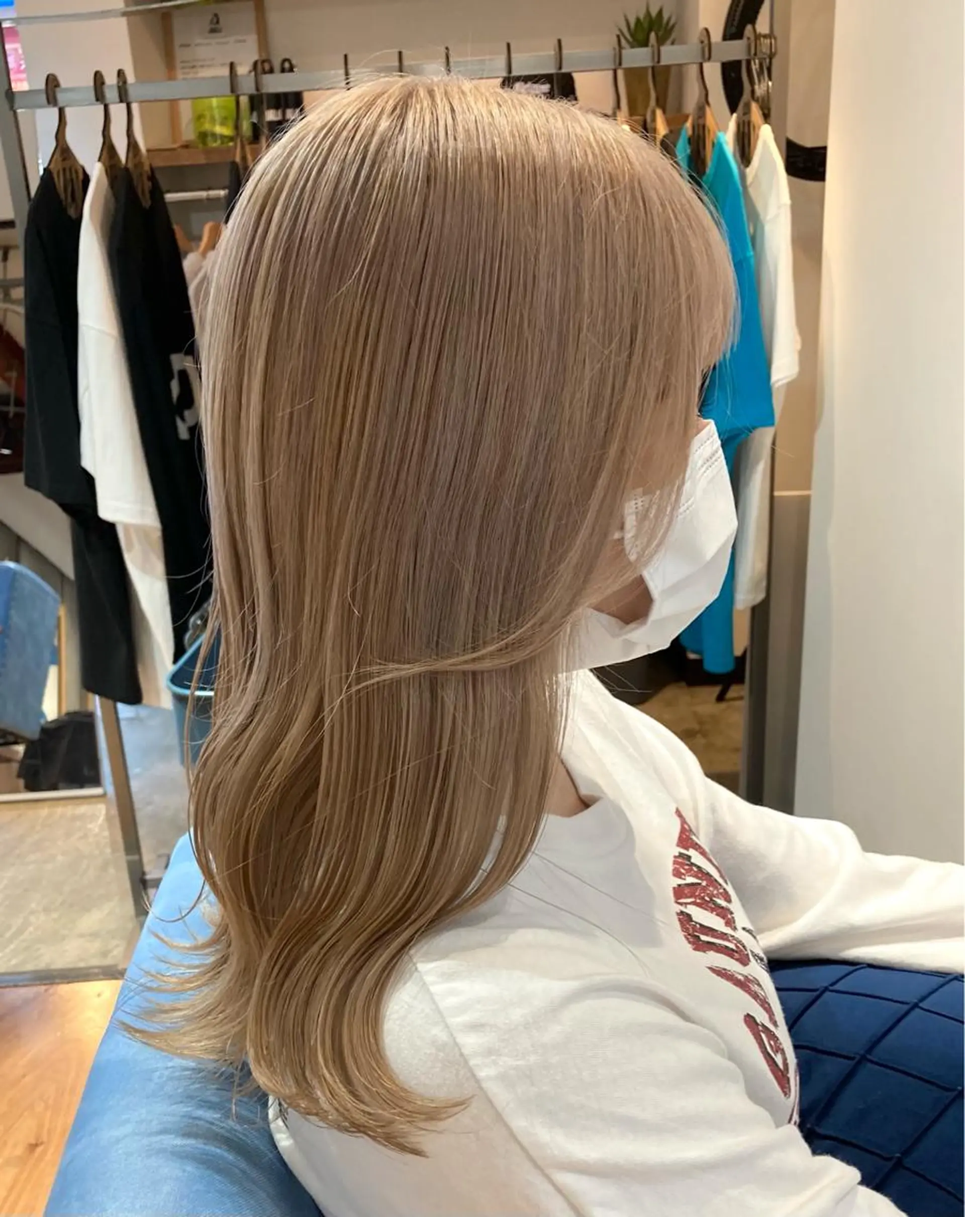 セミロング カラー aDALil川越 ⭐️Arisaのヘアスタイル