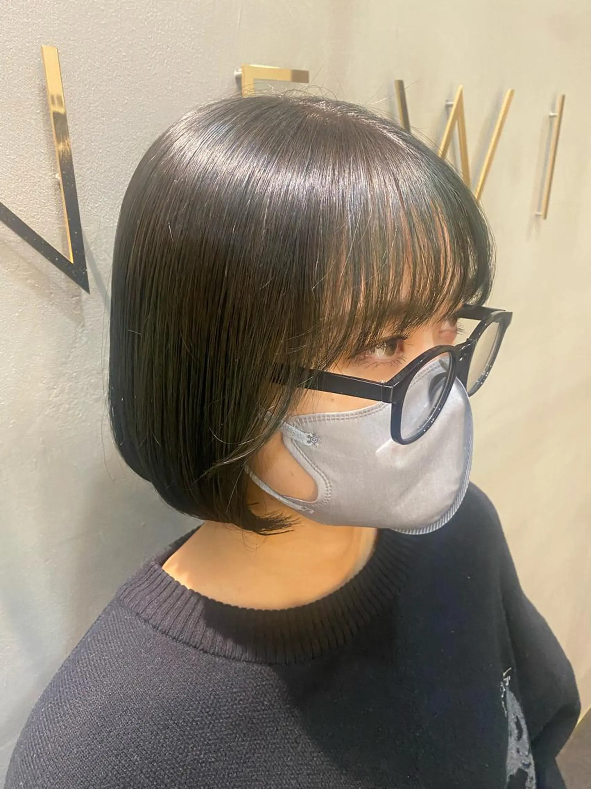 ショート カラー 韓国×髪質改善カラー 💎hinaのヘアスタイル