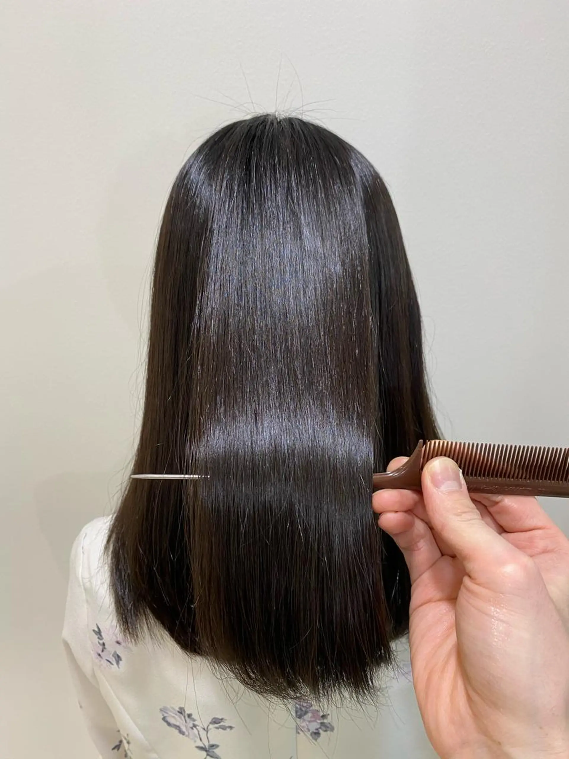 ロング 髪質改善 縮毛矯正 トリートメント 縮毛矯正 トリートメント コテ巻き風パーマ/ 髪質改善/河島恭平のヘアスタイル