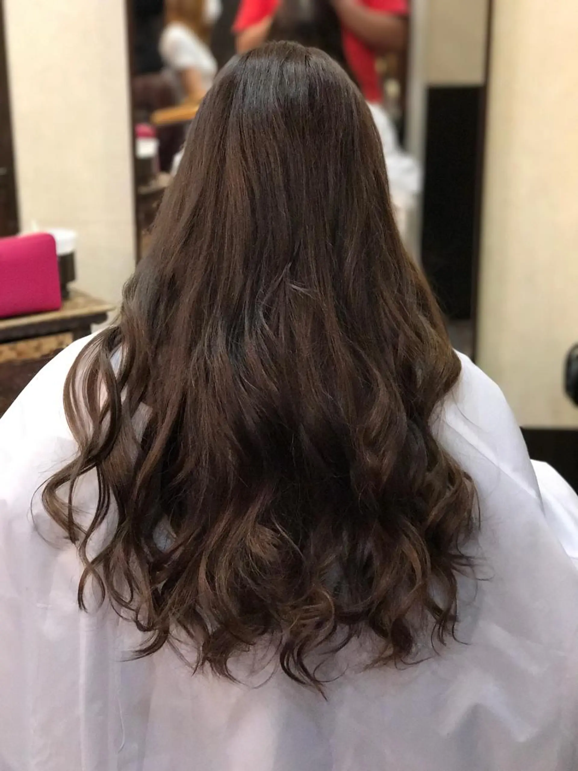 ロング カラー アッシュ ピンクカラー ピンクパープル パープルカラー パープルアッシュ ていねい技術No.1 🌈諏訪 健太のヘアスタイル