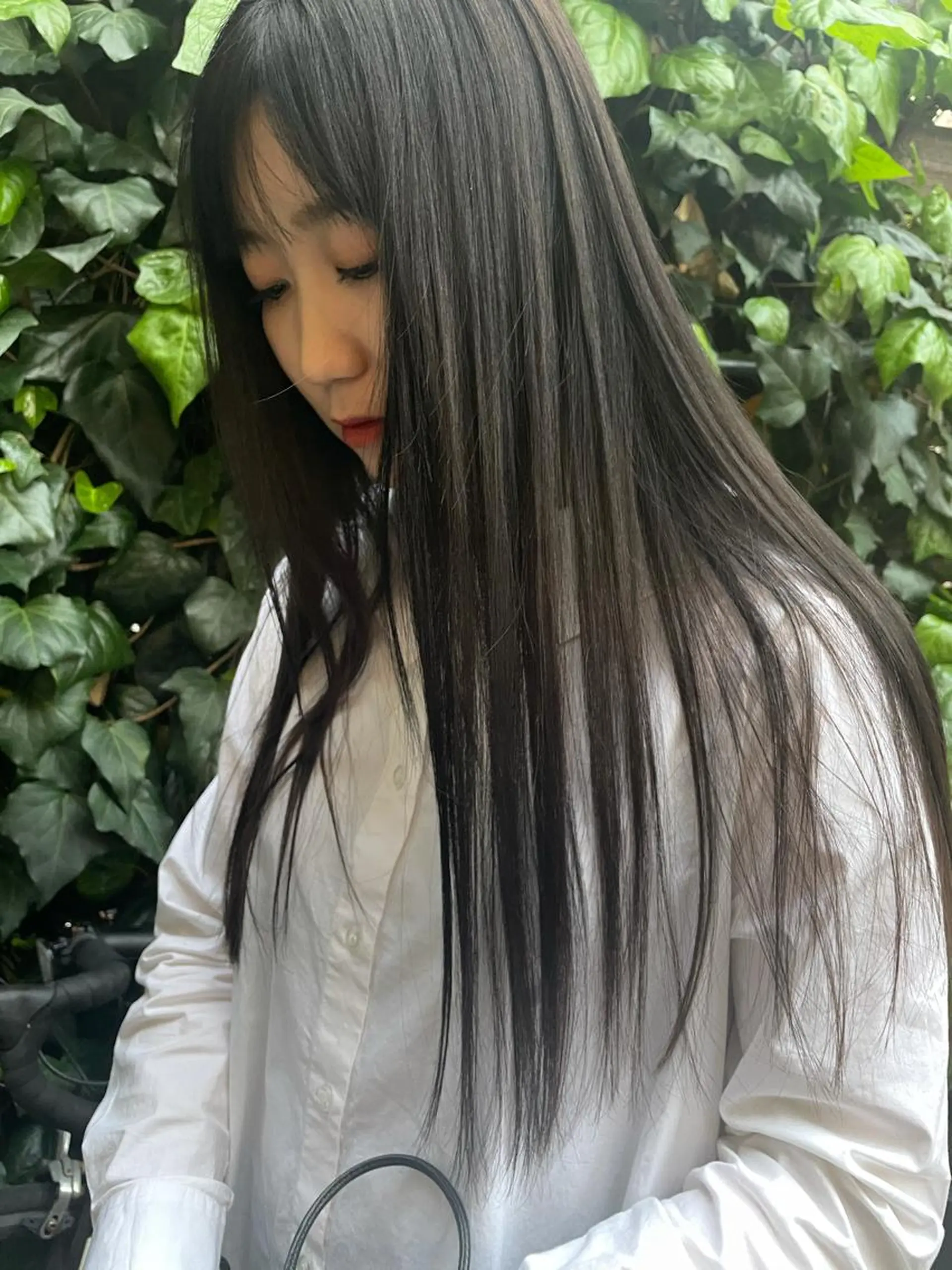 ロング レイヤーカット/ 透明感カラーmikuのヘアスタイル