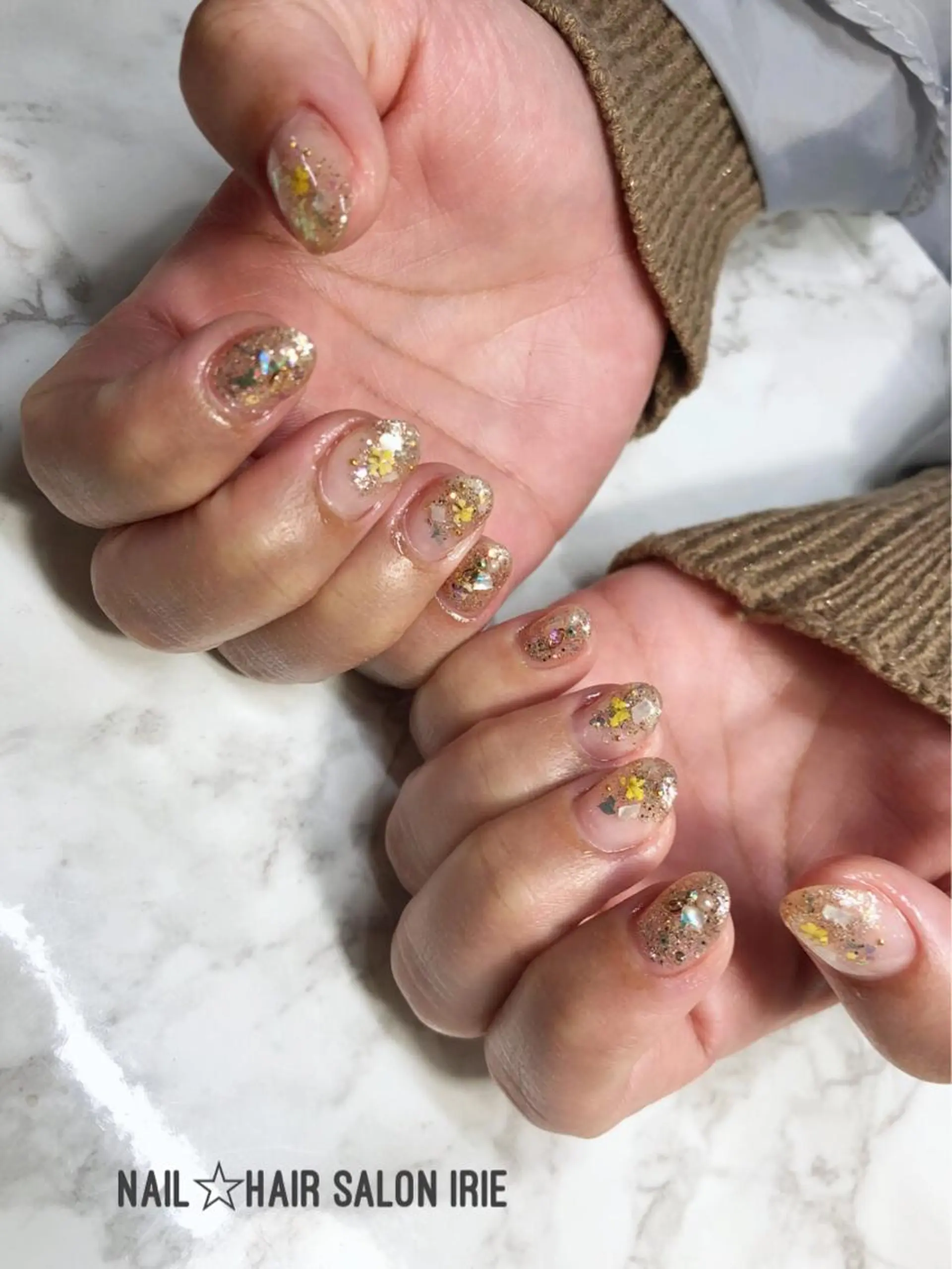 ネイル Hair salon Irie所属・與儀 知佳のネイルデザイン