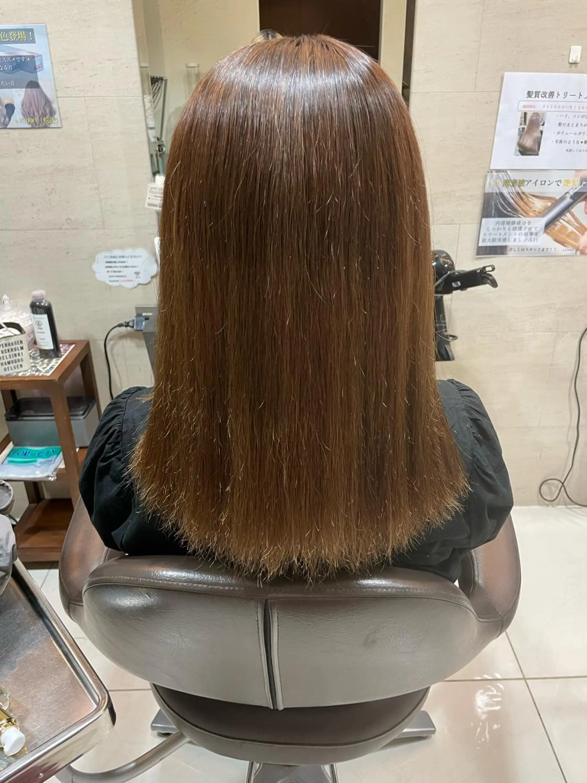 ミディアム ブリーチカラーボブ sayo🧸🤎のヘアスタイル