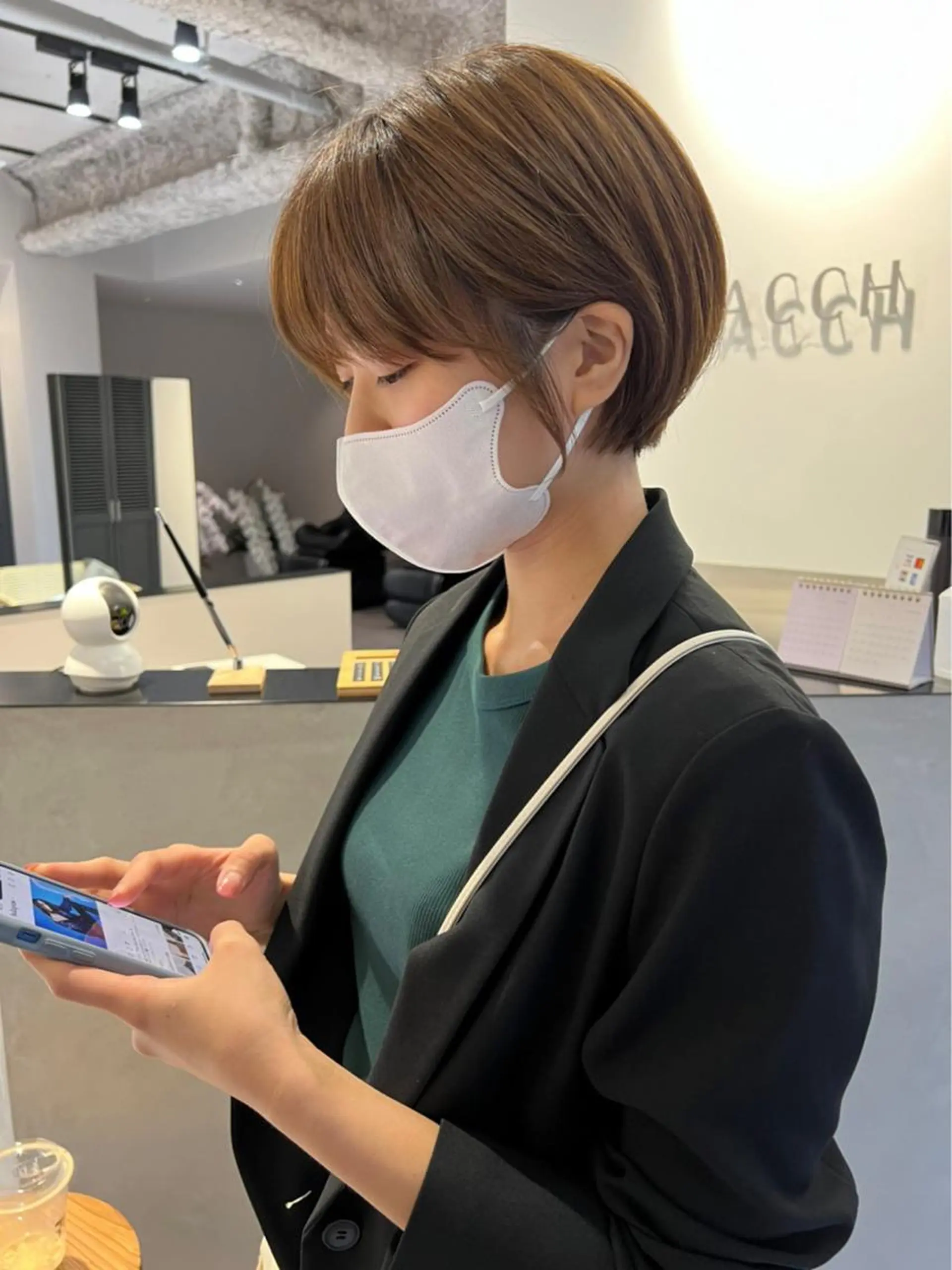 ショート カラー ショートヘア 立川✨ブリーチ/ ケアブリーチ特化✨のヘアスタイル