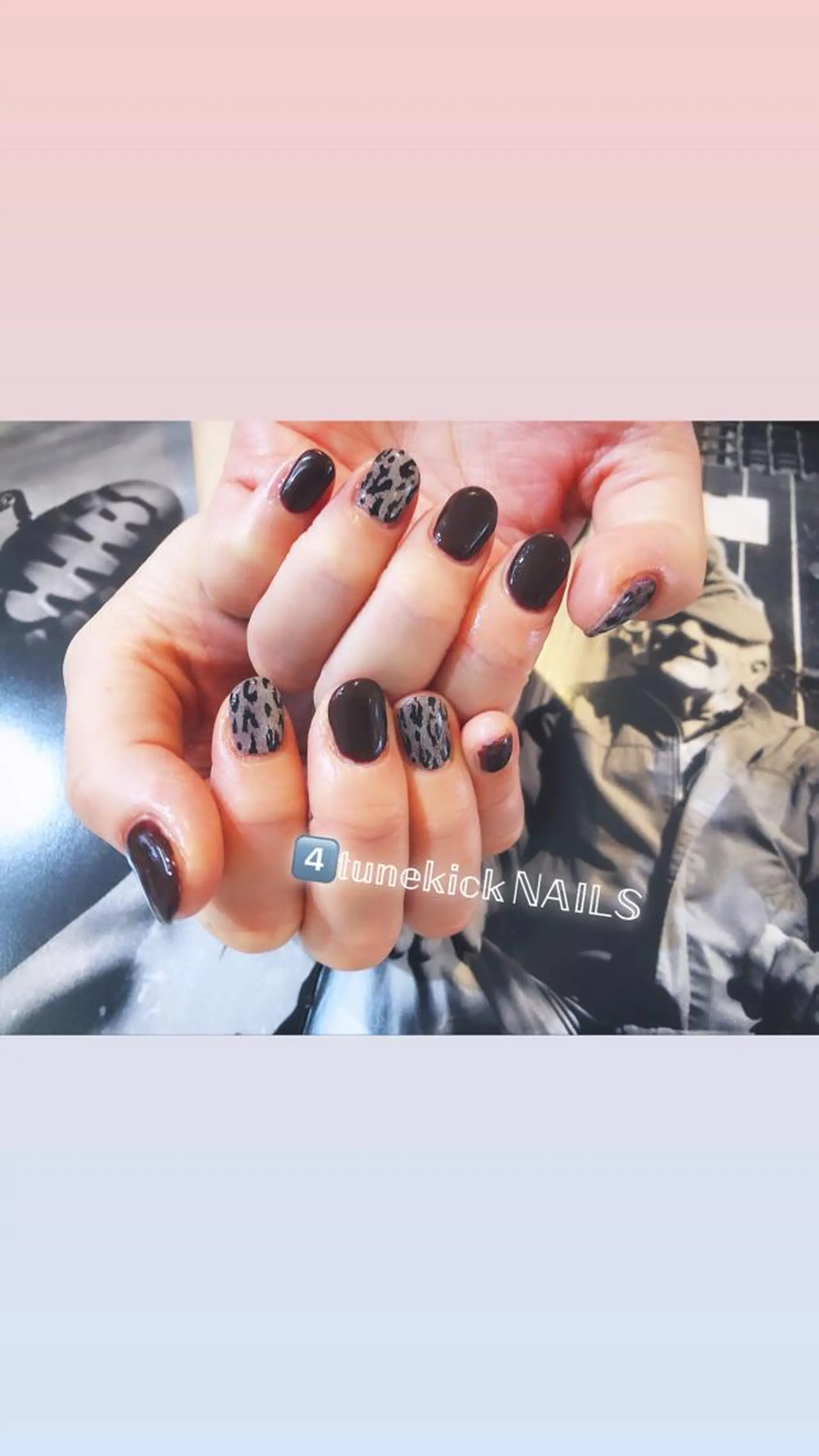 ネイル マグネットネイル 4tunekick NAILS(フォーチュンキックネイルズ)所属・光森 淳子のネイルデザイン