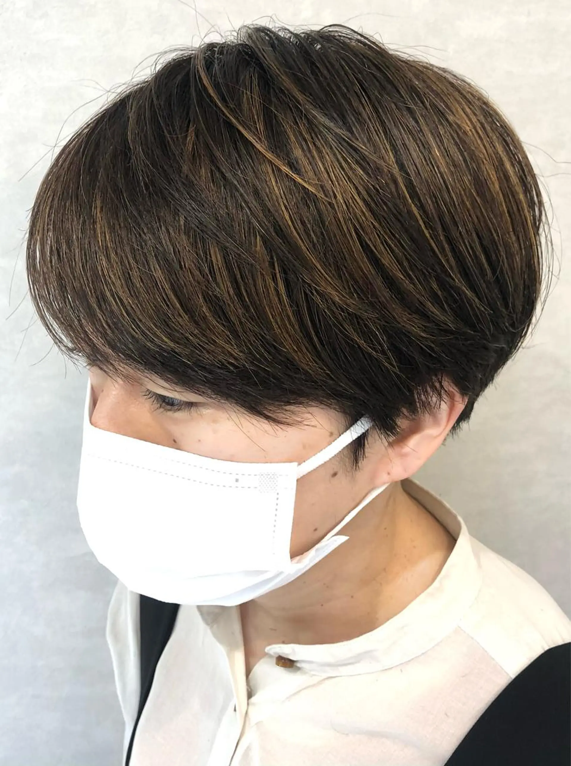 ショート 三好 聡玄のヘアスタイル