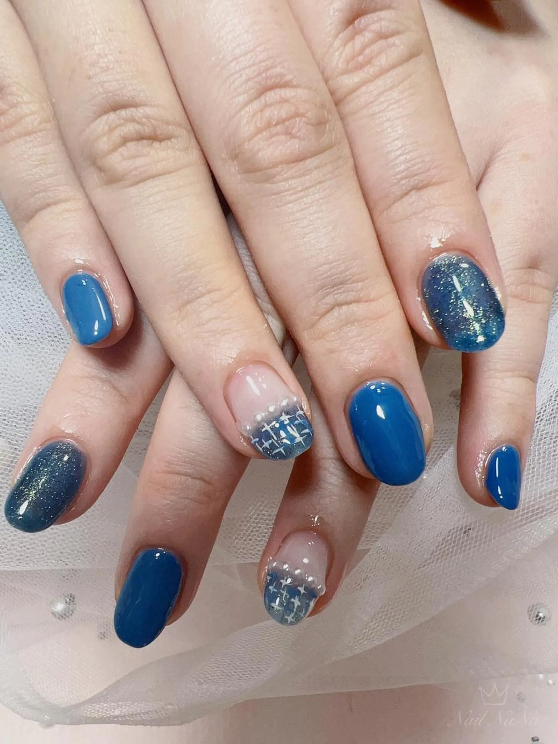 ショート カラー ネイル ハンドネイル Nail NaNaのネイルデザイン