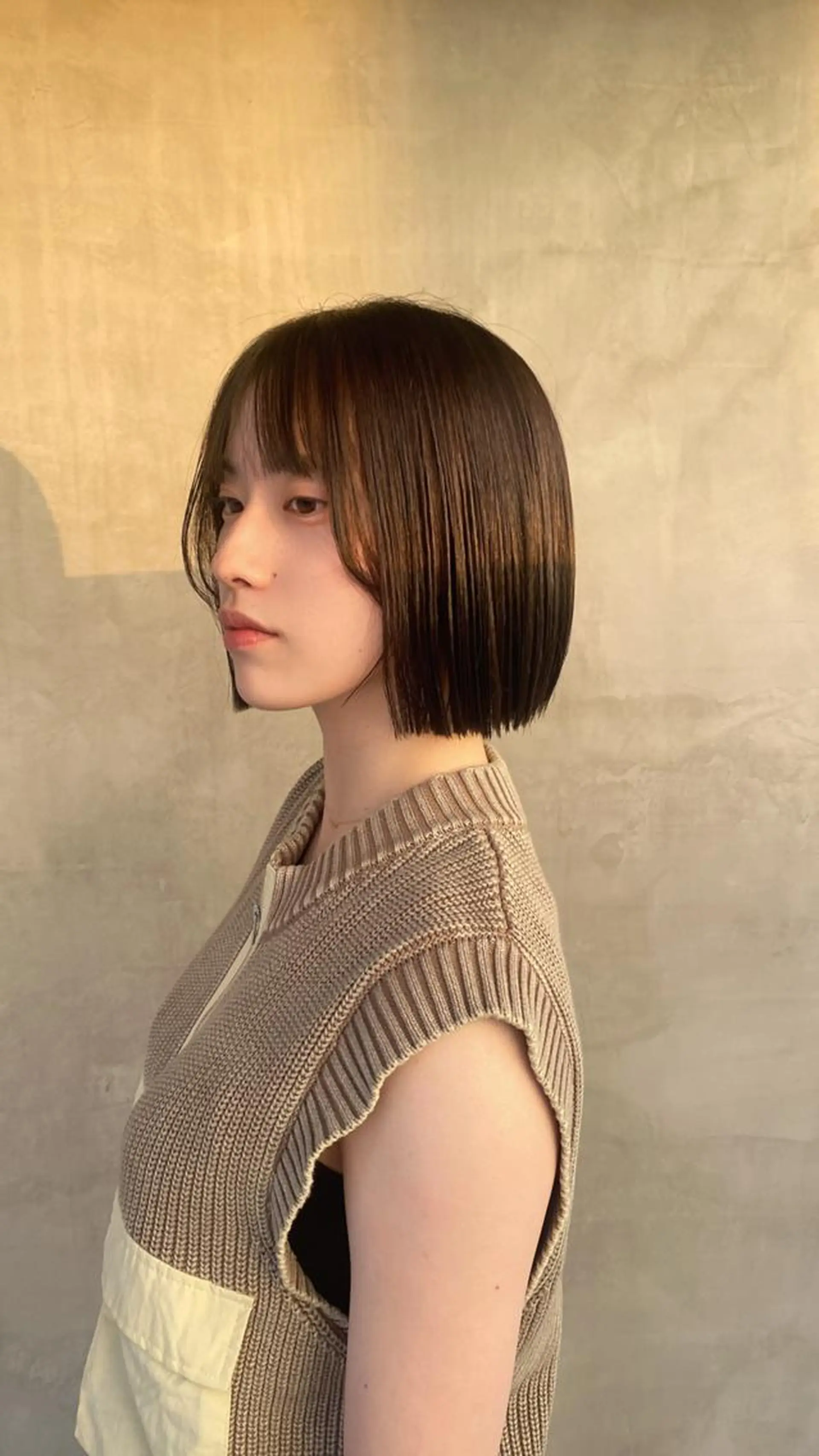 ショート ボブ カット ヘアカラー トリートメント 韓国風hair💕 Kanonのヘアスタイル