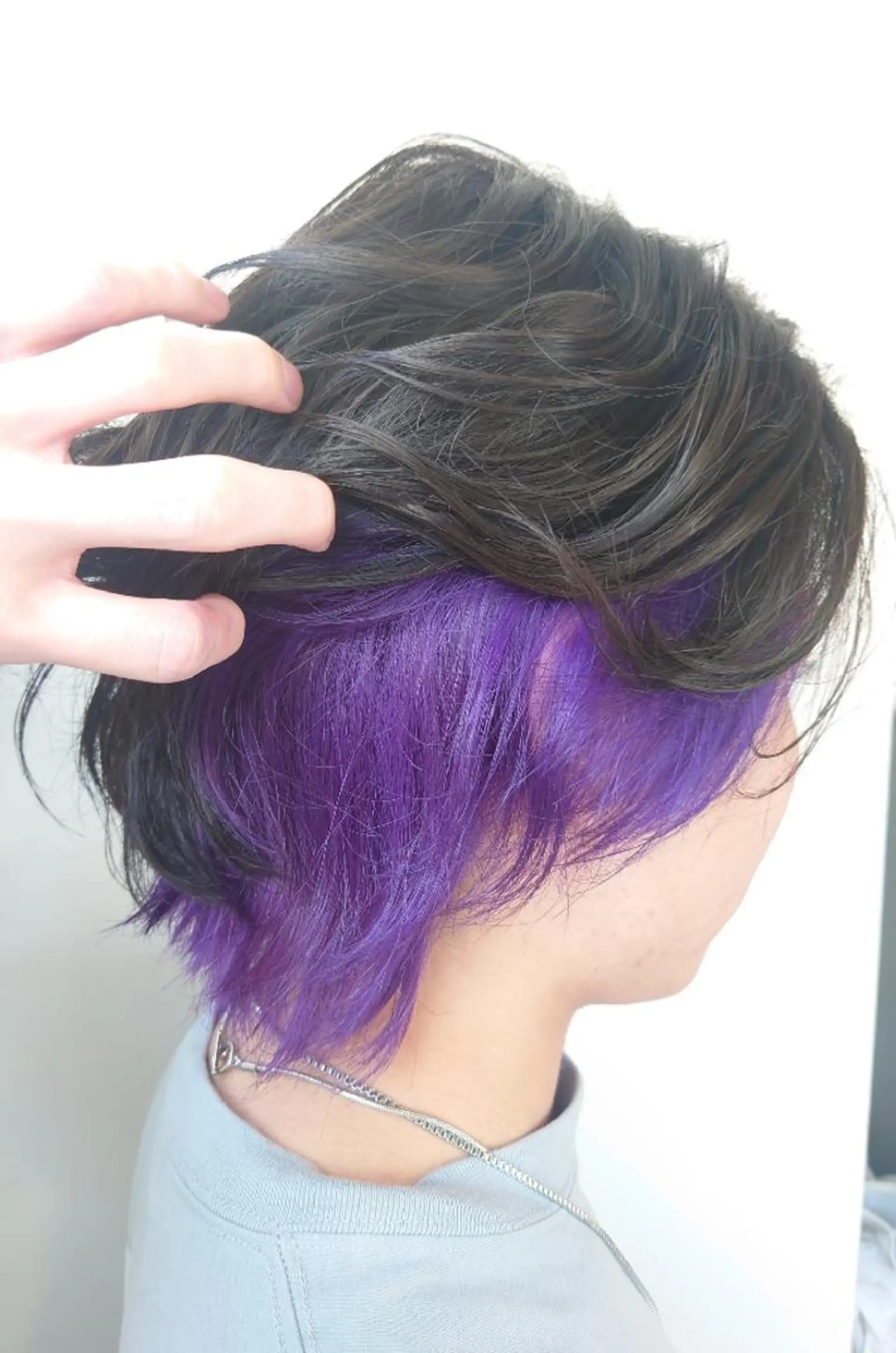 ショート メンズ カラー iss所属・メンズ/パーマ特化 /波巻き/林洋平のヘアスタイル