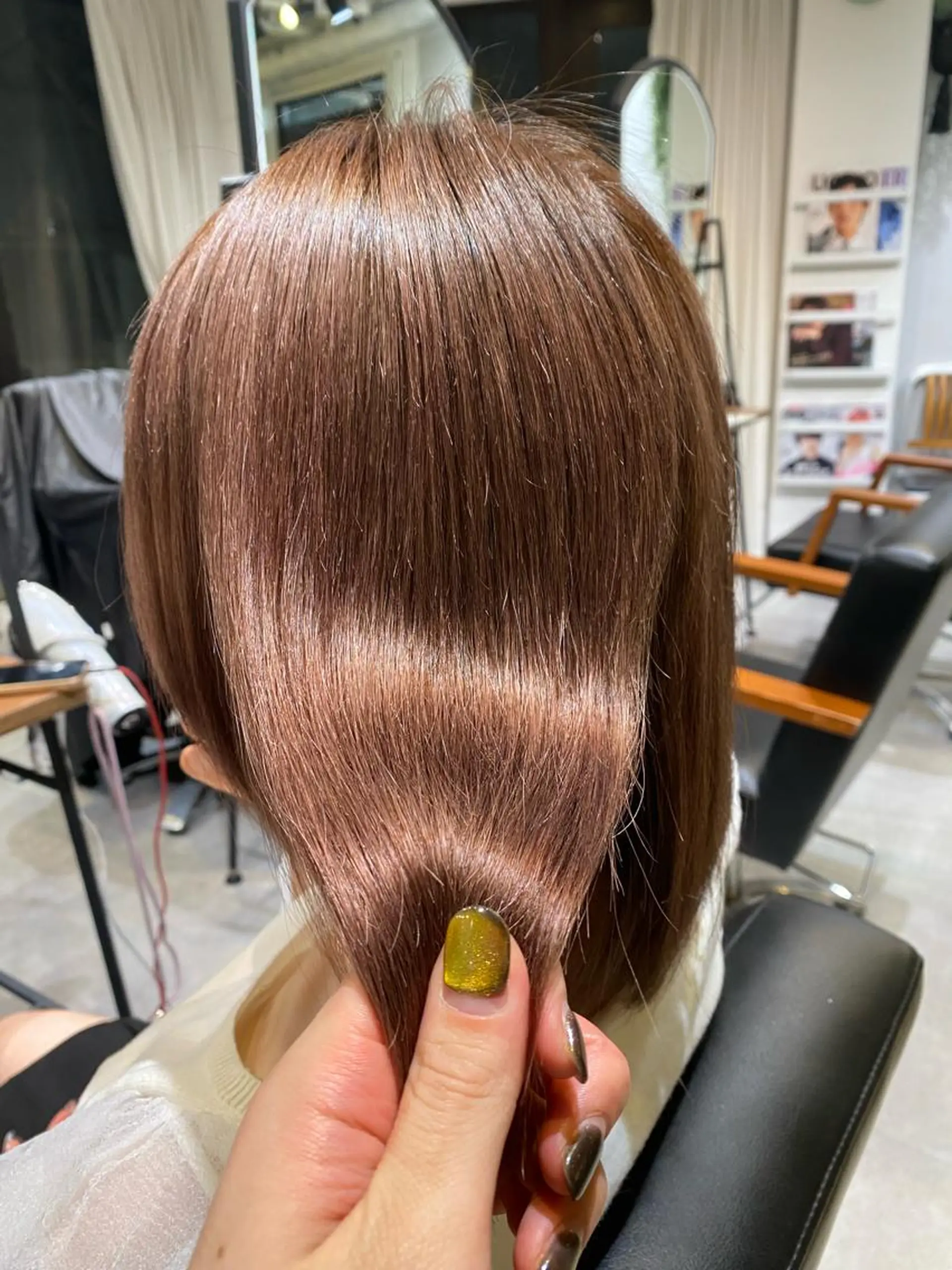 ミディアム SALOWIN渋谷caldo店B1所属・岐津公太 メンズ縮毛矯正のプロのヘアスタイル