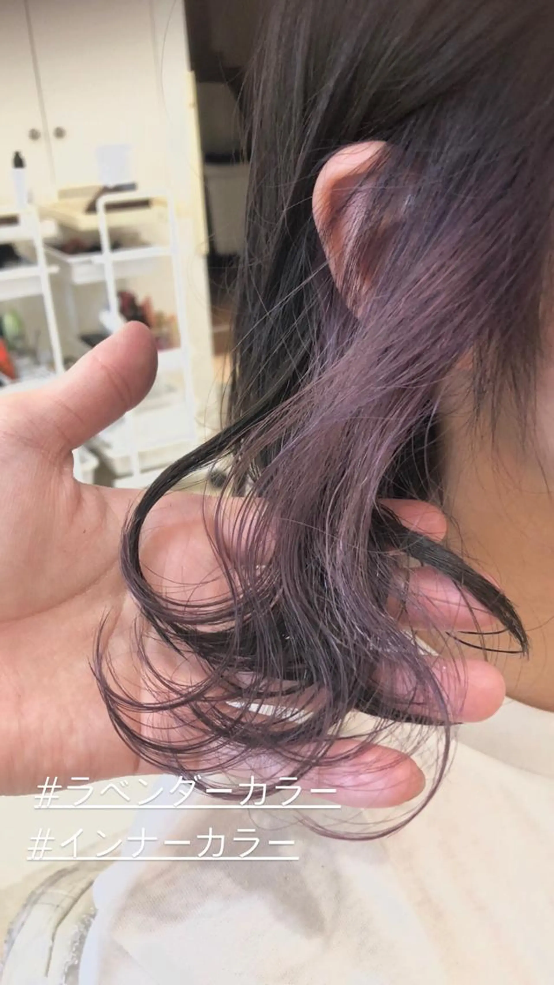 カラー 東梅田エリアカラー ヘアセットNo. 1のヘアスタイル