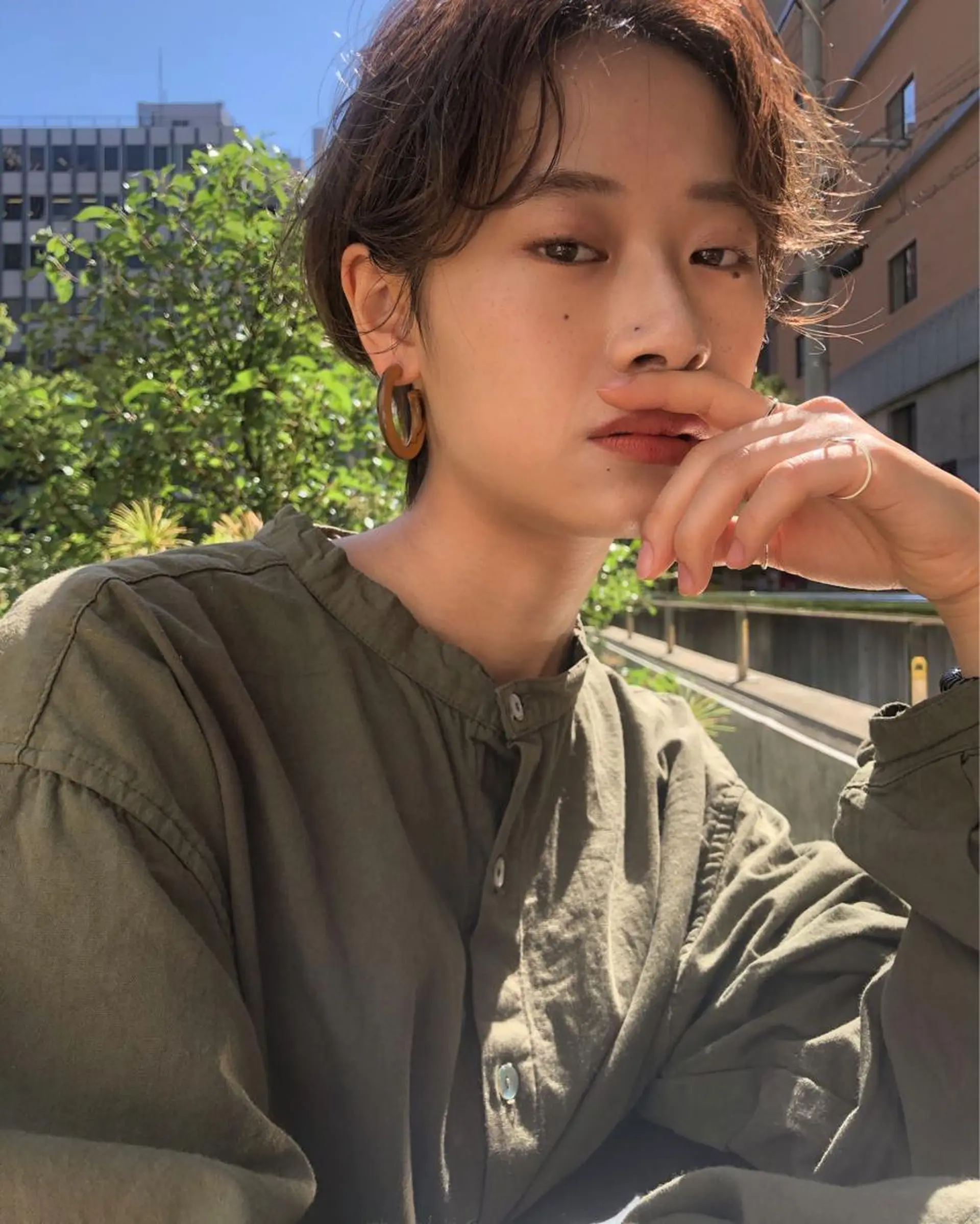 ショート カラー ヘアアレンジ カット ヘアカラー トリートメント Peyp所属・早瀬 裕之のヘアスタイル