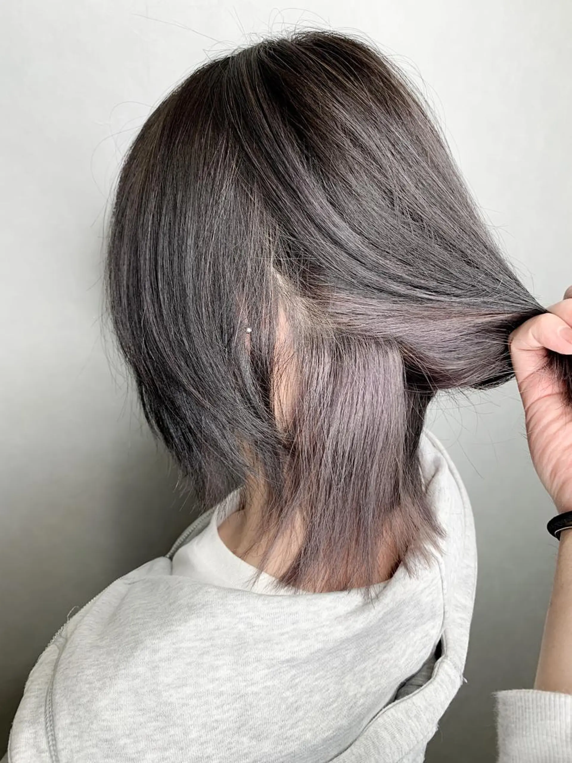 ショート カラー アッシュ インナーカラー ミルクティーアッシュ ヘアカラー 🌈 DAIKI 🌈のヘアスタイル