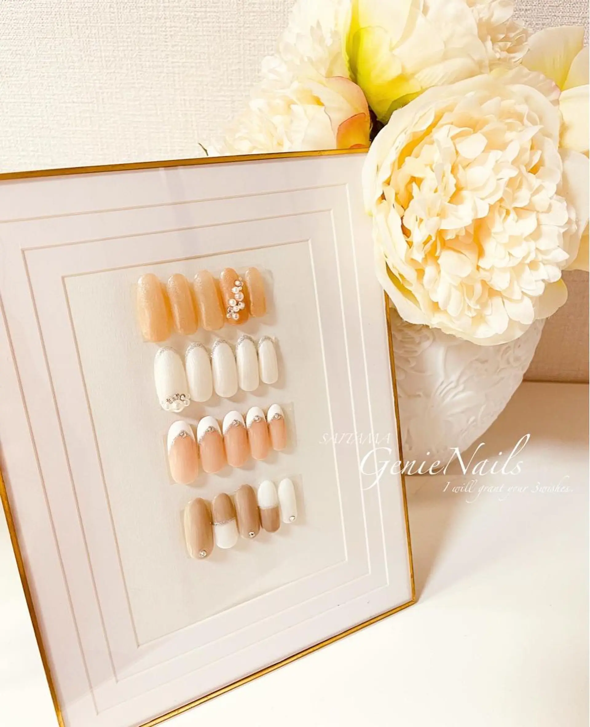 ネイル シンプルネイル Genie Nailsのネイルデザイン