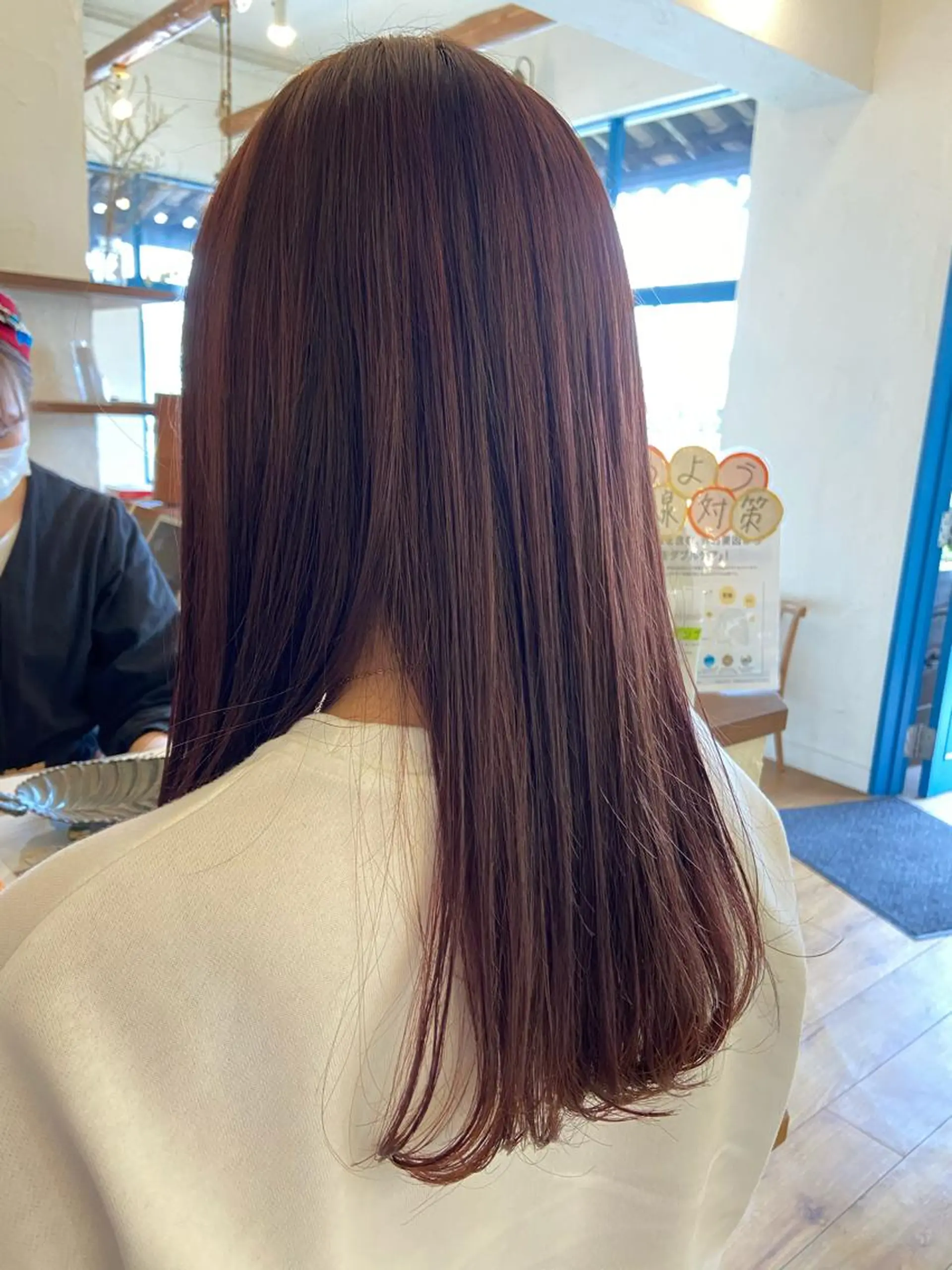 セミロング カラー ピンクカラー Hair Musee   柱店所属・topstylist 吉住 早織のヘアスタイル