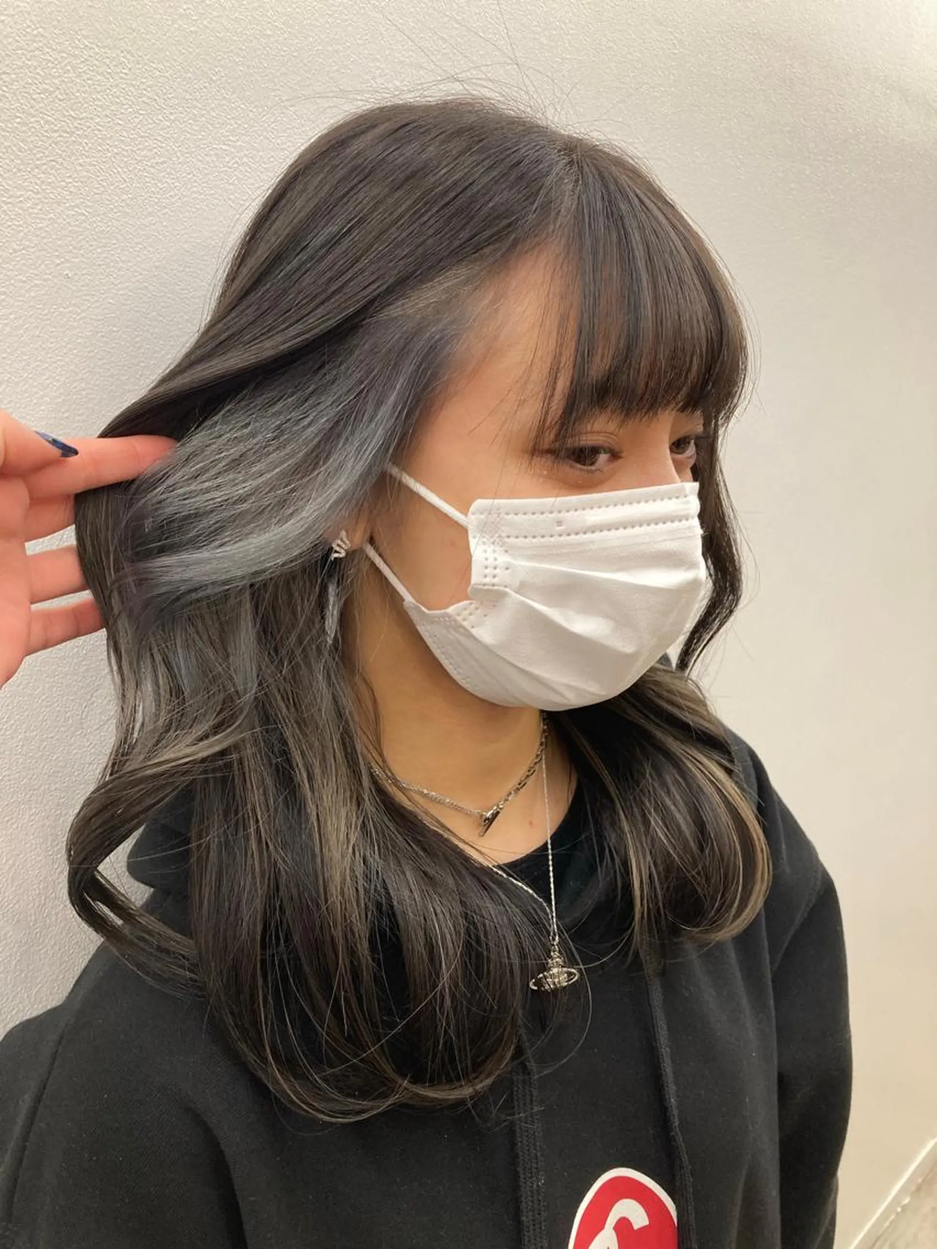 ミディアム MiRI💜地毛級 エクステ✖似合わせ技のヘアスタイル