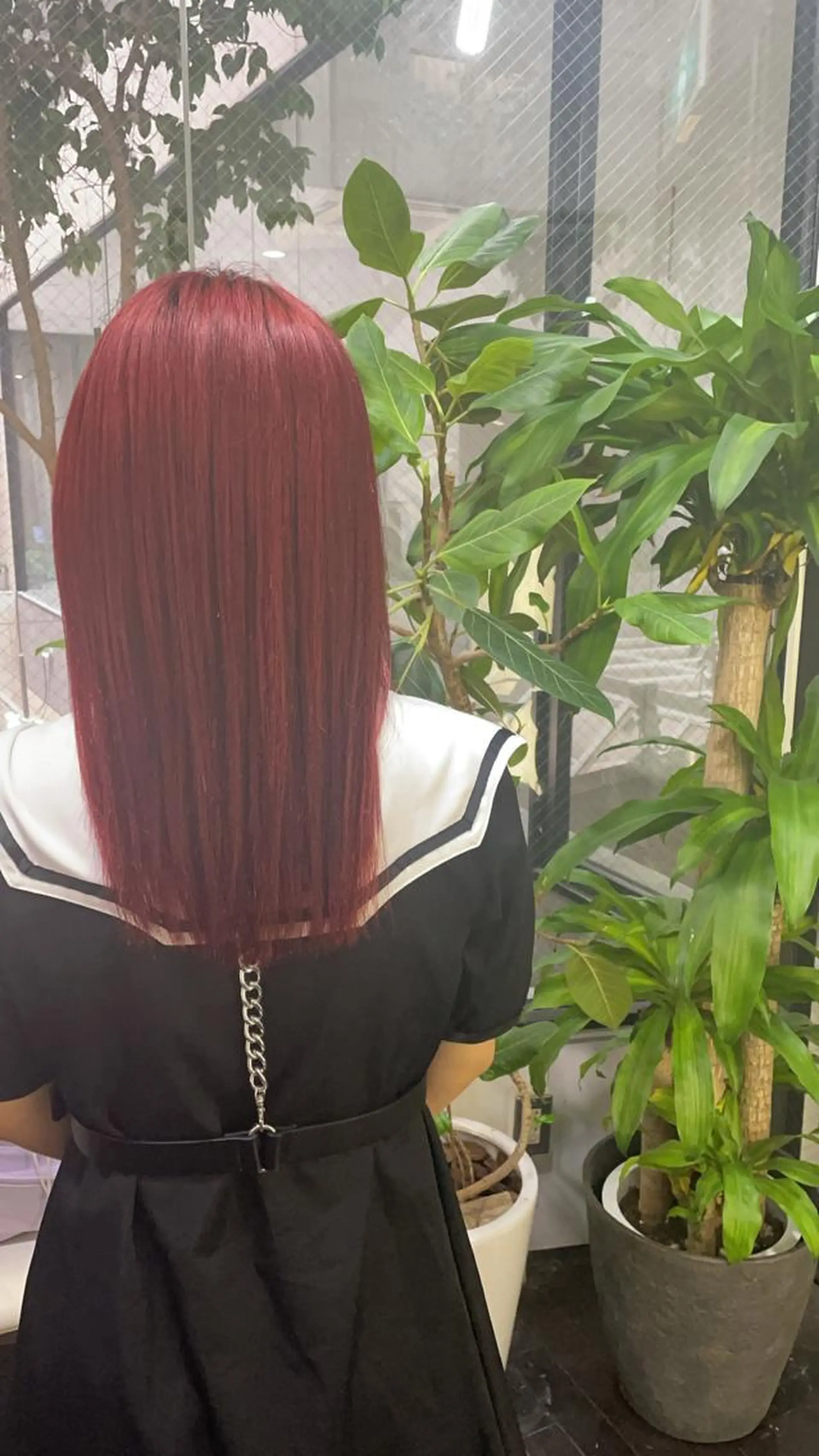 セミロング クスカワ ノリエのヘアスタイル