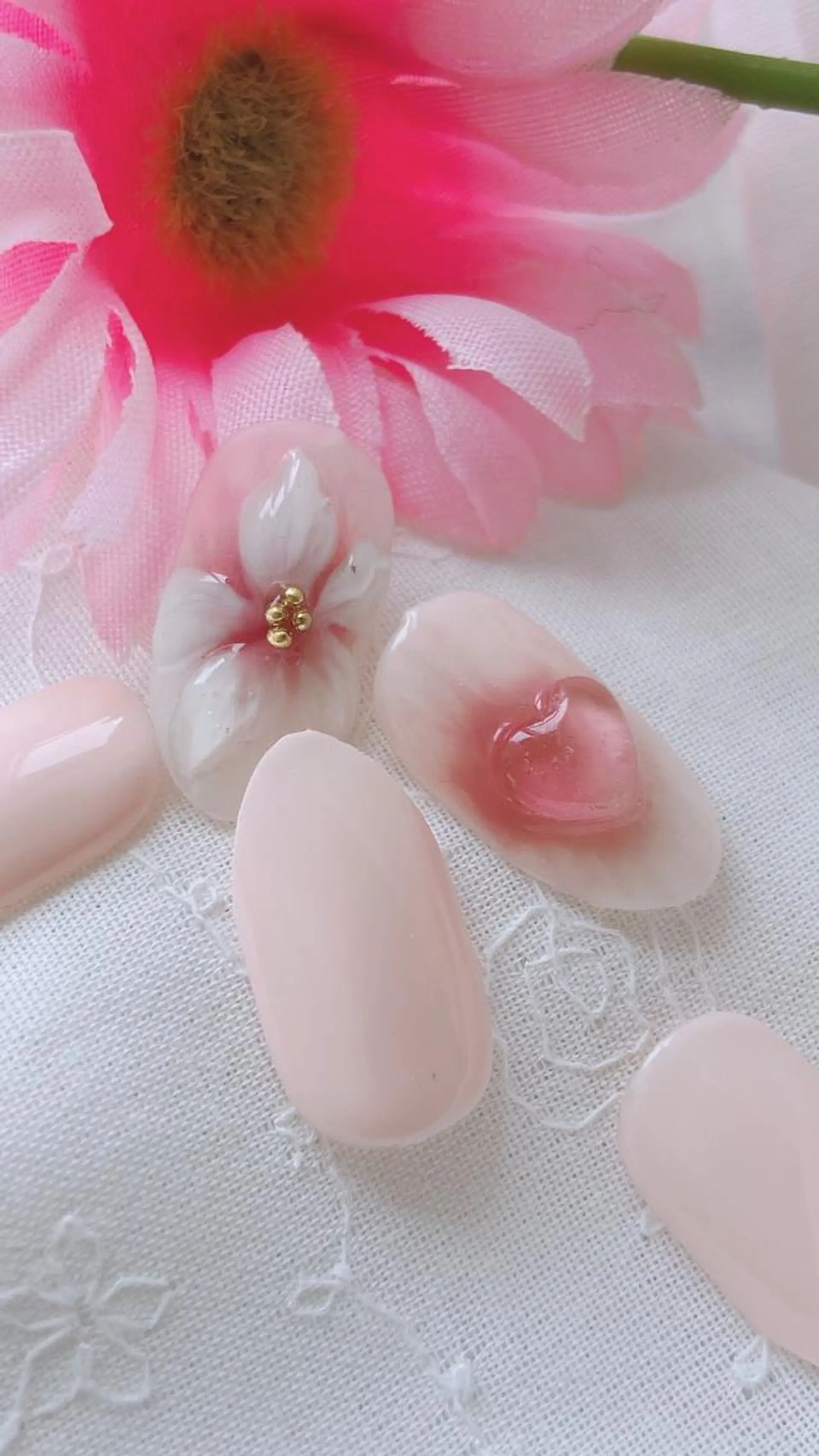 ネイル ジェルネイル ワンカラーネイル 春ネイル HandSnail自宅サロン所属・HandSnail 座間自宅ネイルサロンのネイルデザイン