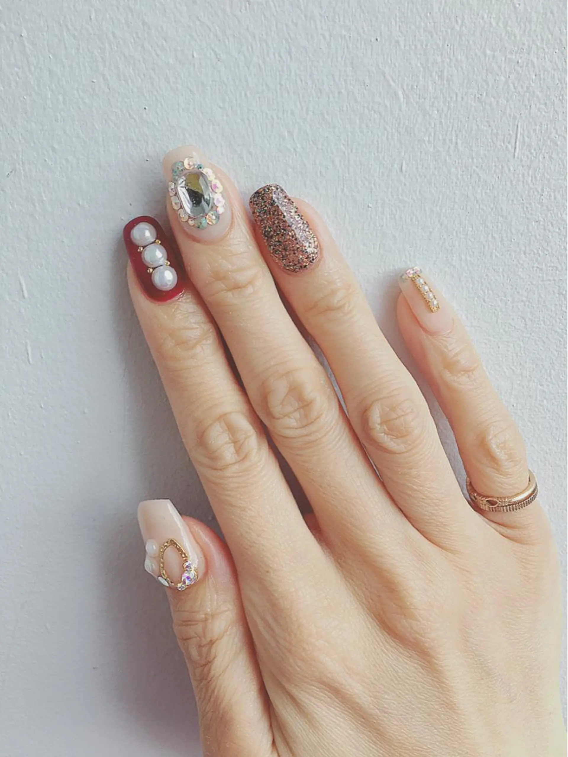 ネイル ハンドネイル ハンドケア 森山 舞のネイルデザイン