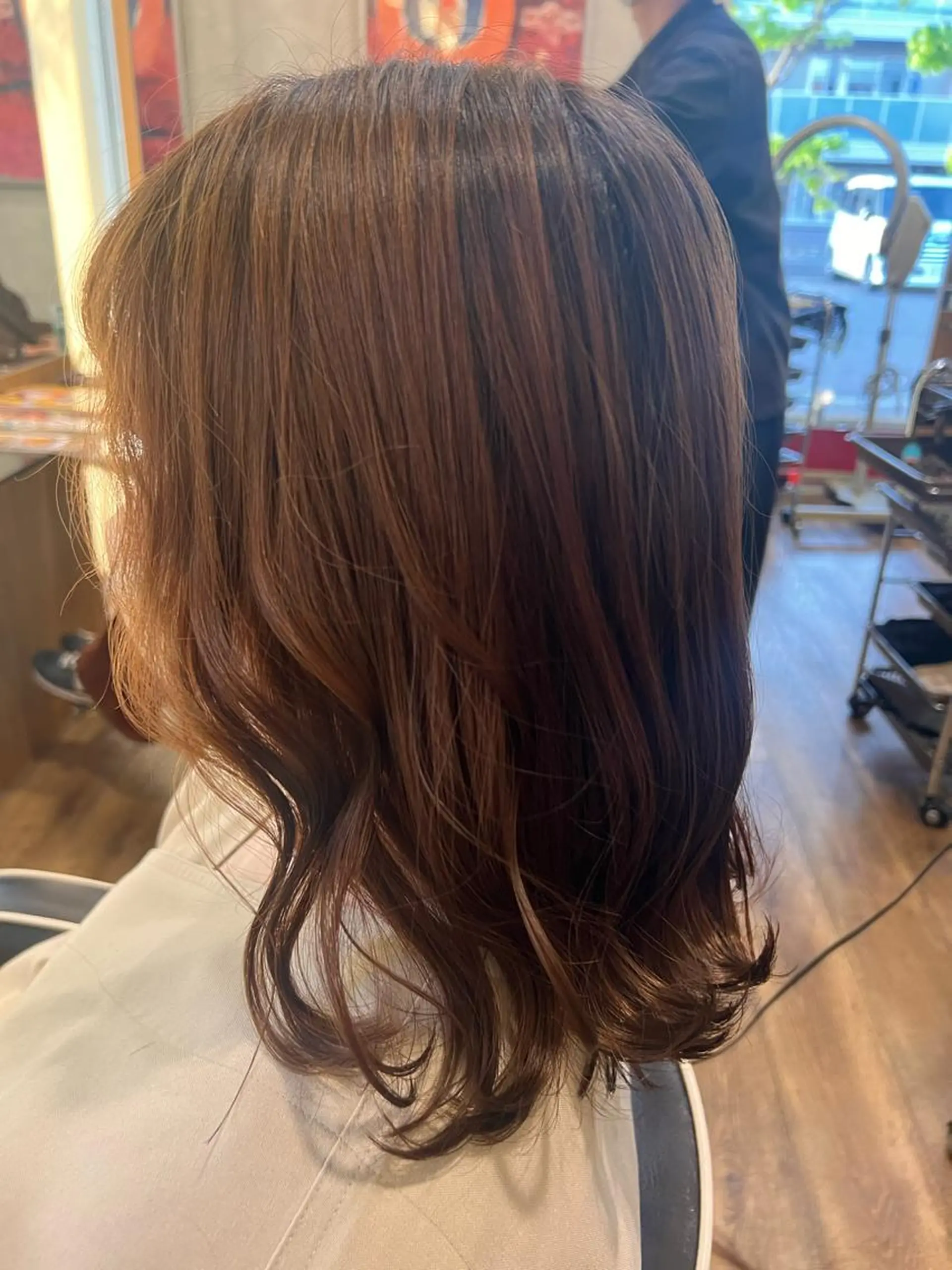 セミロング カラー 🌻井上 マリー🌻のヘアスタイル