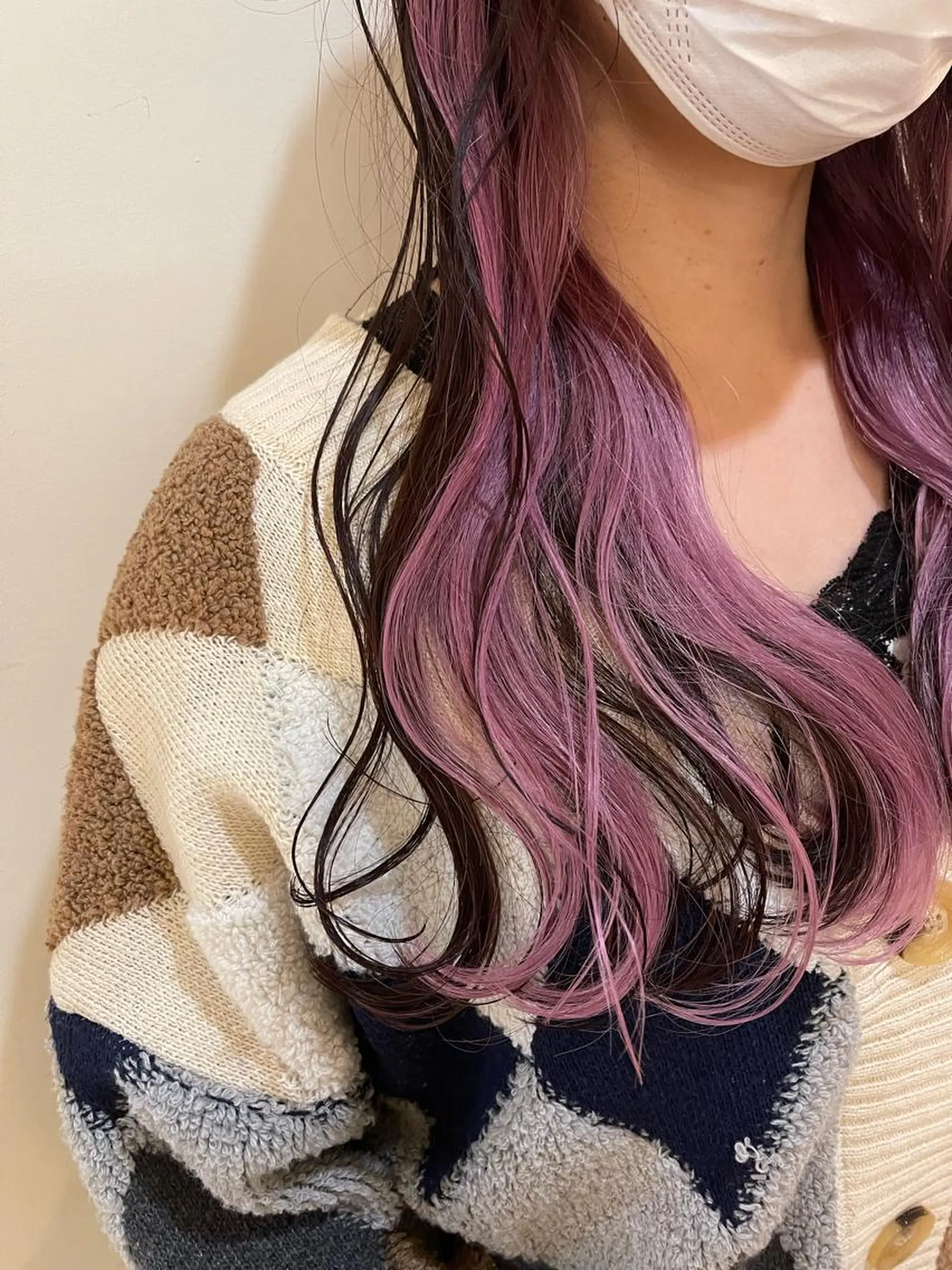 ロング カラー 吉田 真尋のヘアスタイル