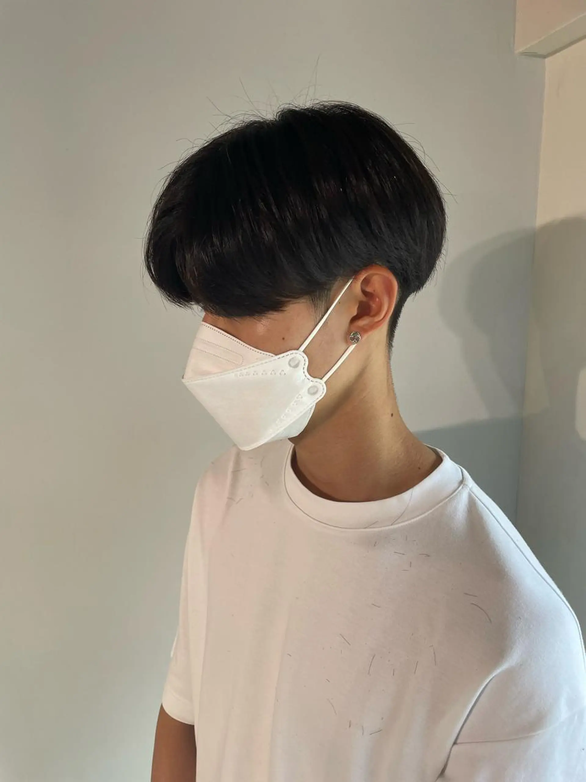 パーマ メンズ La fith hair ray 札幌店所属・顔まわり/W カラー/リョウのヘアスタイル