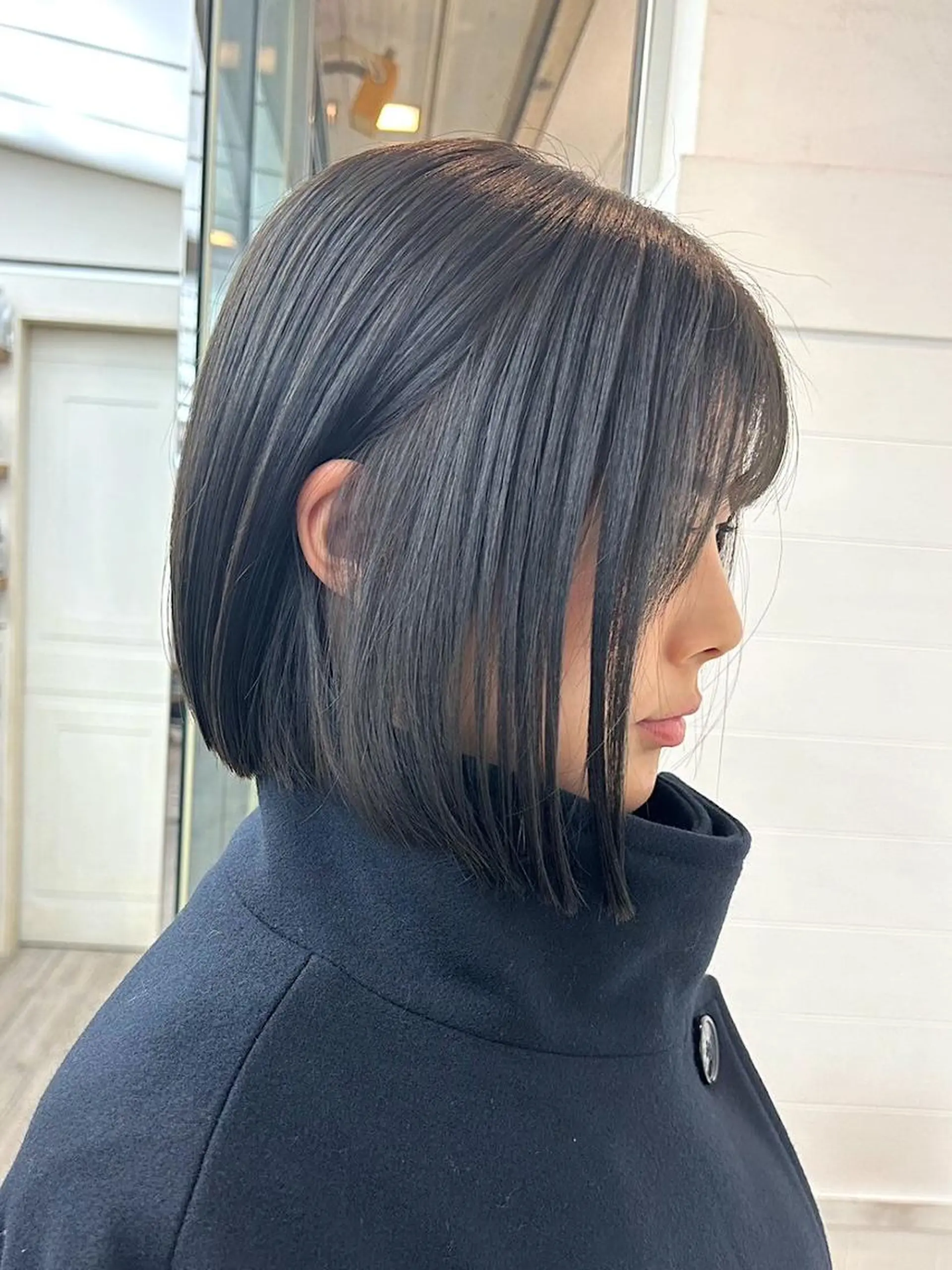 ショート カラー アディクシーカラー ブリーチ 透明感カラー グレージュ イルミナカラー カット ヘアカラー トリートメント N° anfeel 渋谷🪞🫧のヘアスタイル