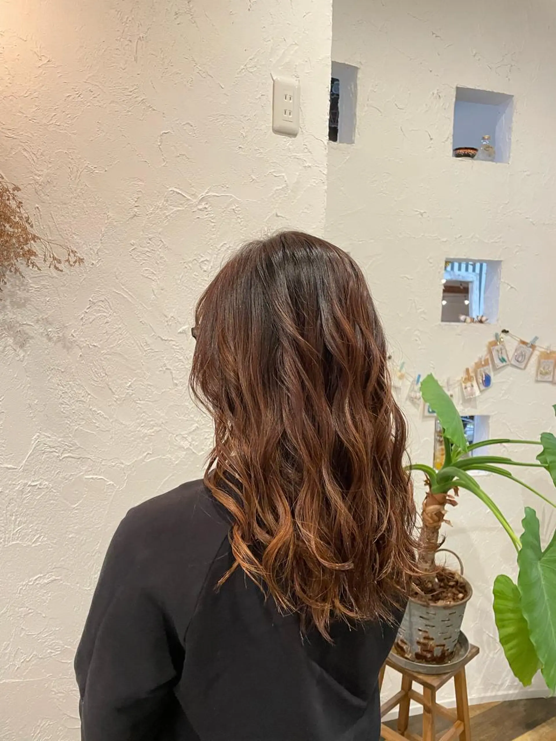 ロング カラー ヘアカラー 🌸小掛🌸 豊橋外国人風カラーのヘアスタイル