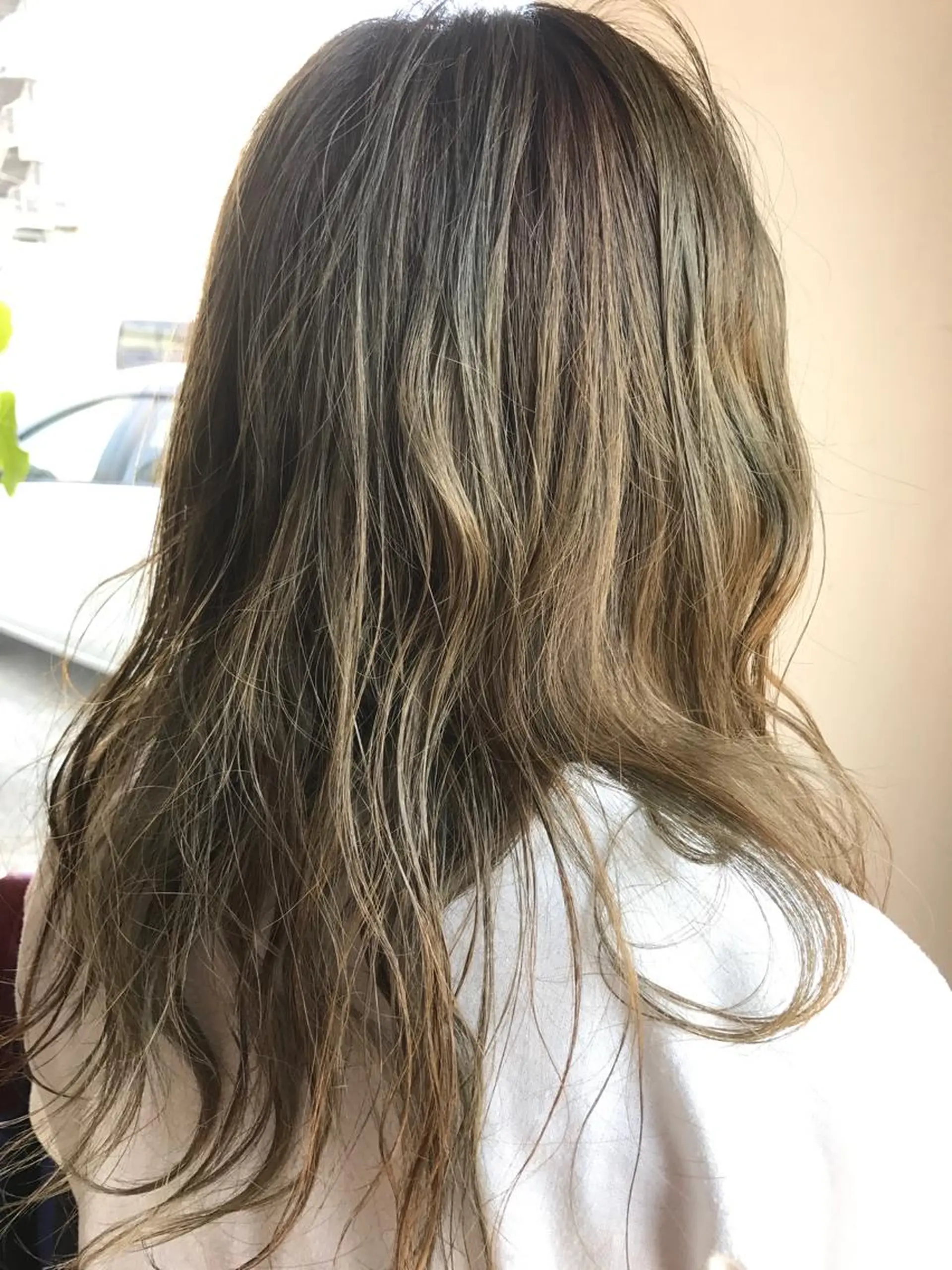 セミロング カラー ハイライト/髪質改善 ans/黒木 和大のヘアスタイル