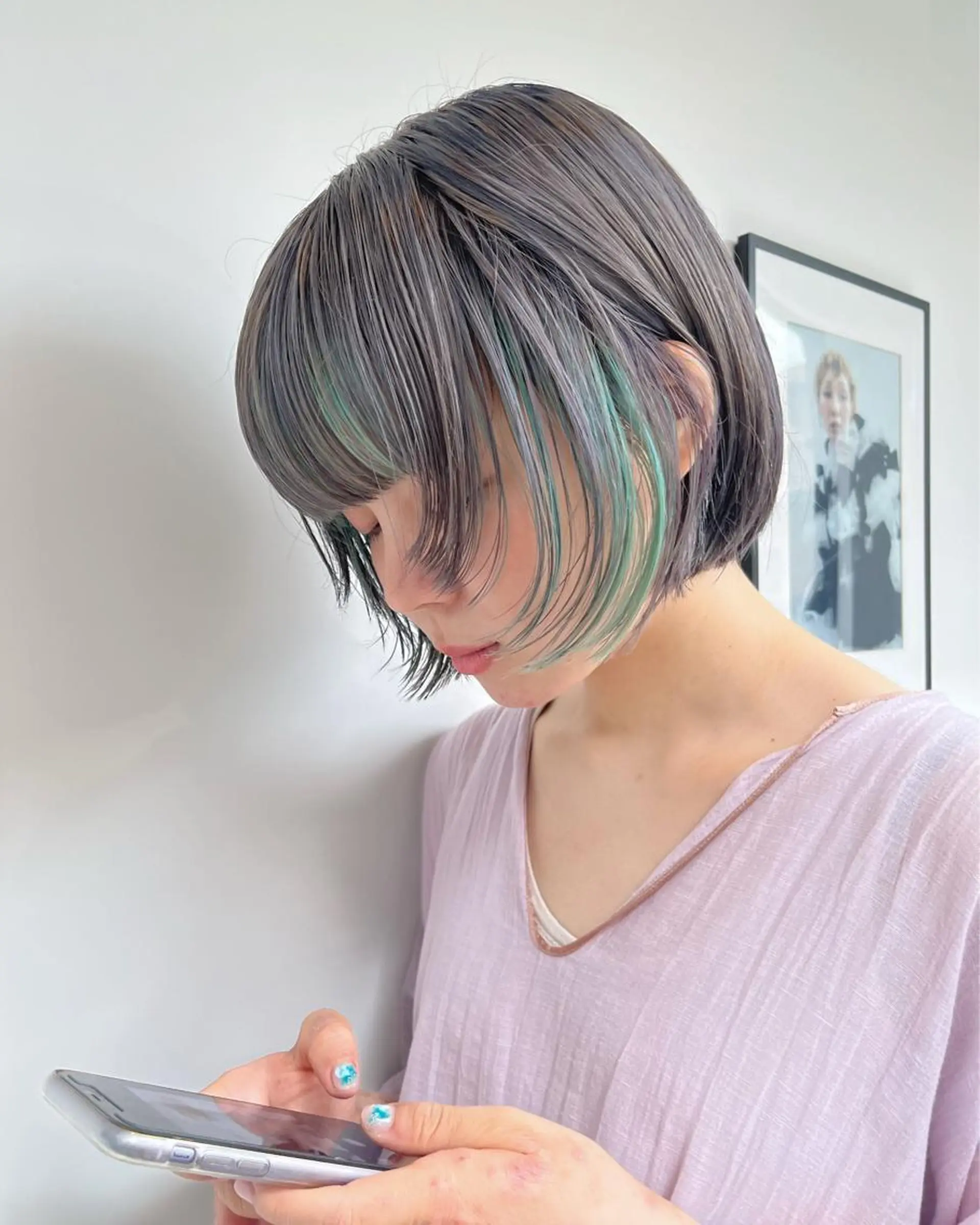 カラー inchelsea所属・宇野 鈴花のヘアスタイル